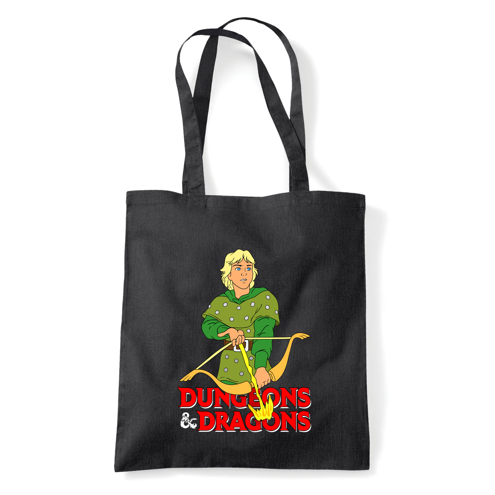 dungeons and dragons Fekete Shopper Vászontáska