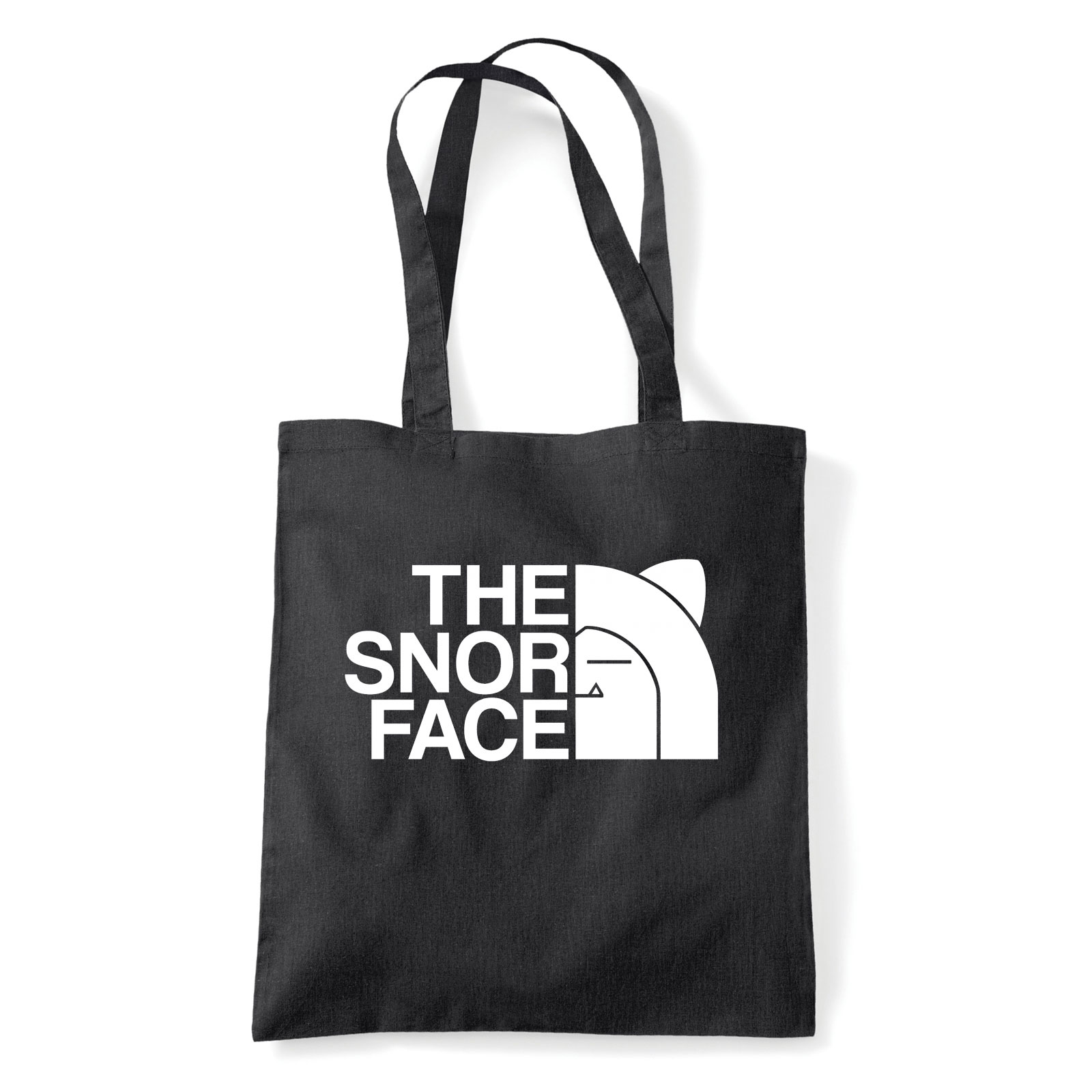 snorlax Fekete Shopper Vászontáska