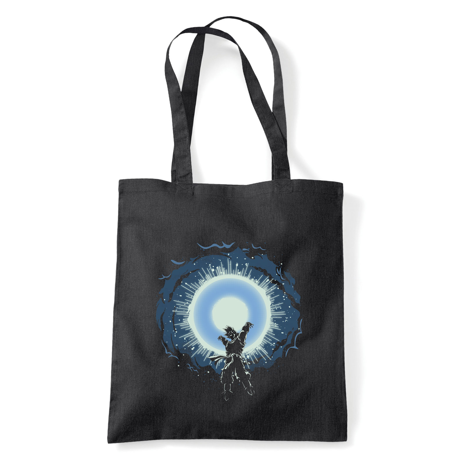 dragon ball son goku Fekete Shopper Vászontáska