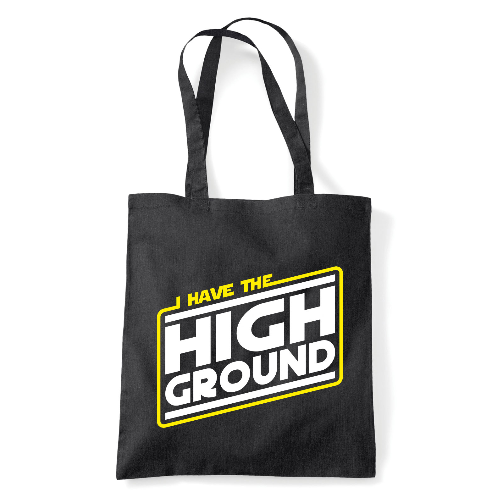 star wars anakin high ground Fekete Shopper Vászontáska