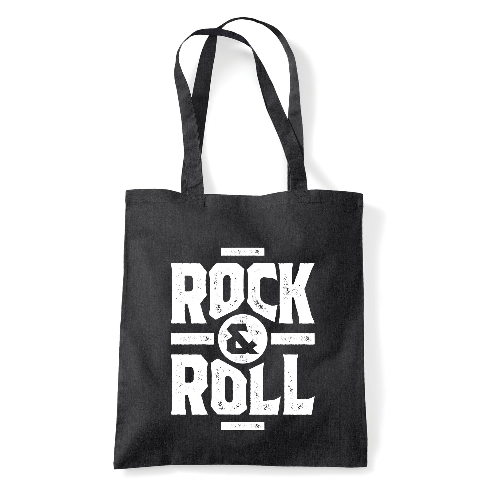 rock and roll Fekete Shopper Vászontáska