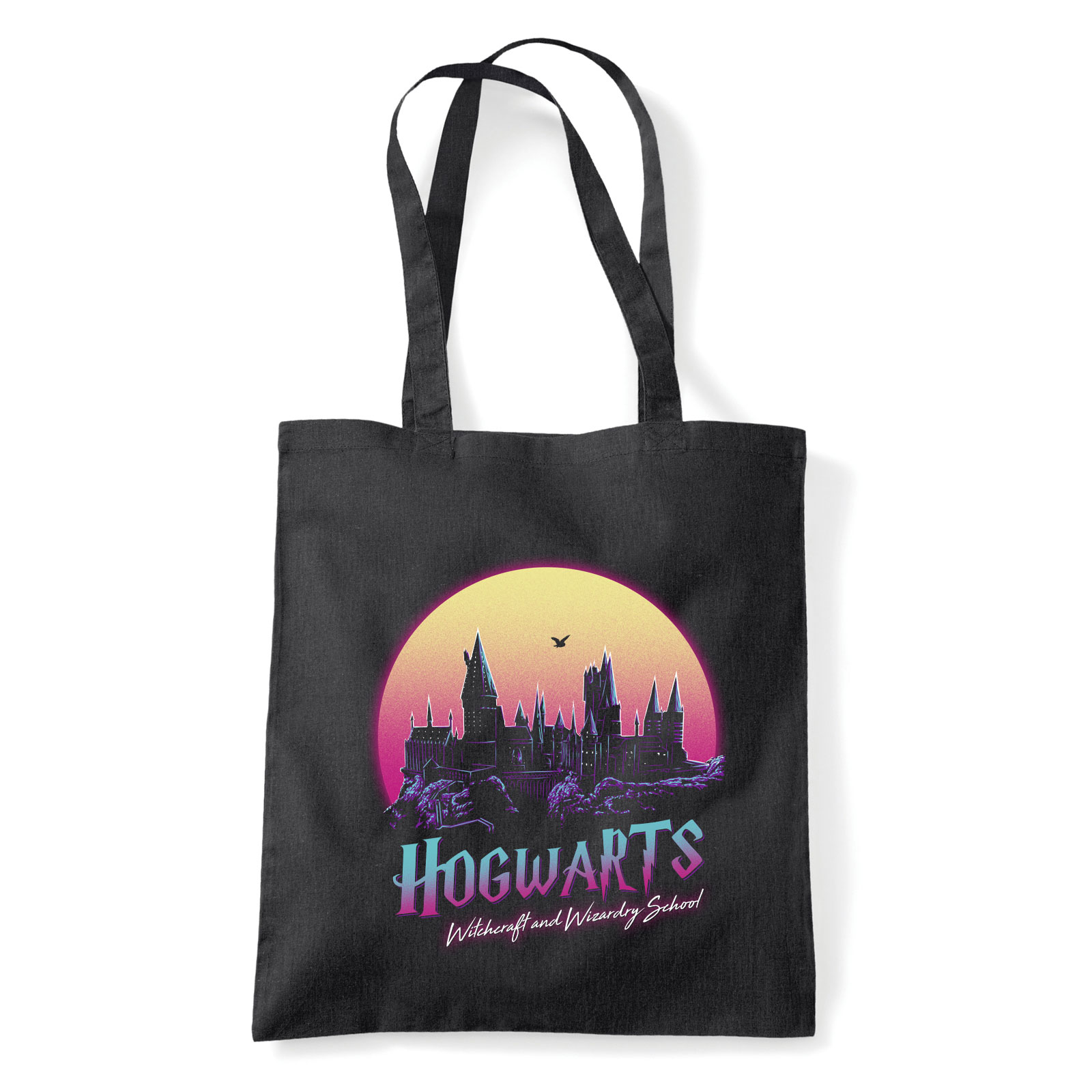 hogwarts roxfort harry potter Fekete Shopper Vászontáska