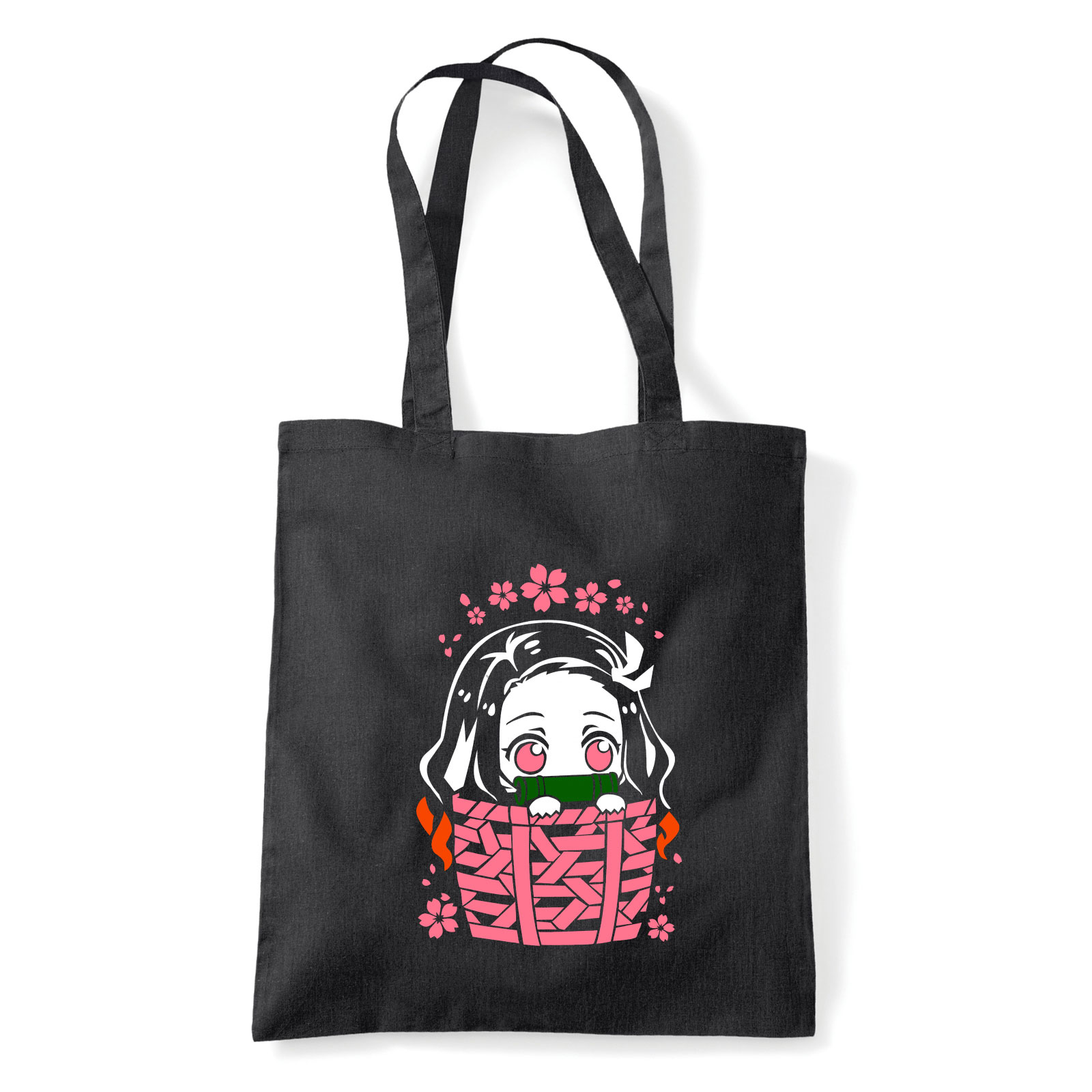 nezuko demon slayer Fekete Shopper Vászontáska