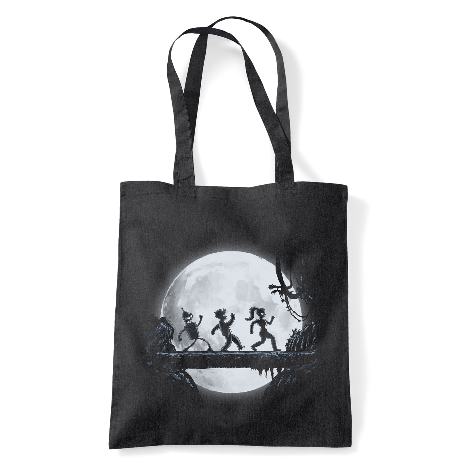 futurama Fekete Shopper Vászontáska