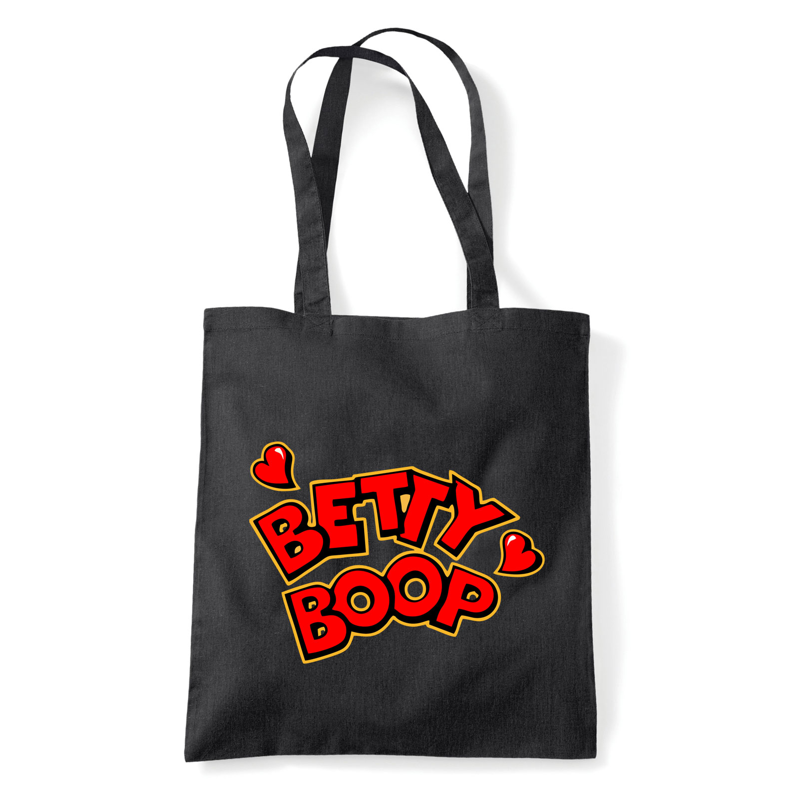 betty boop Fekete Shopper Vászontáska