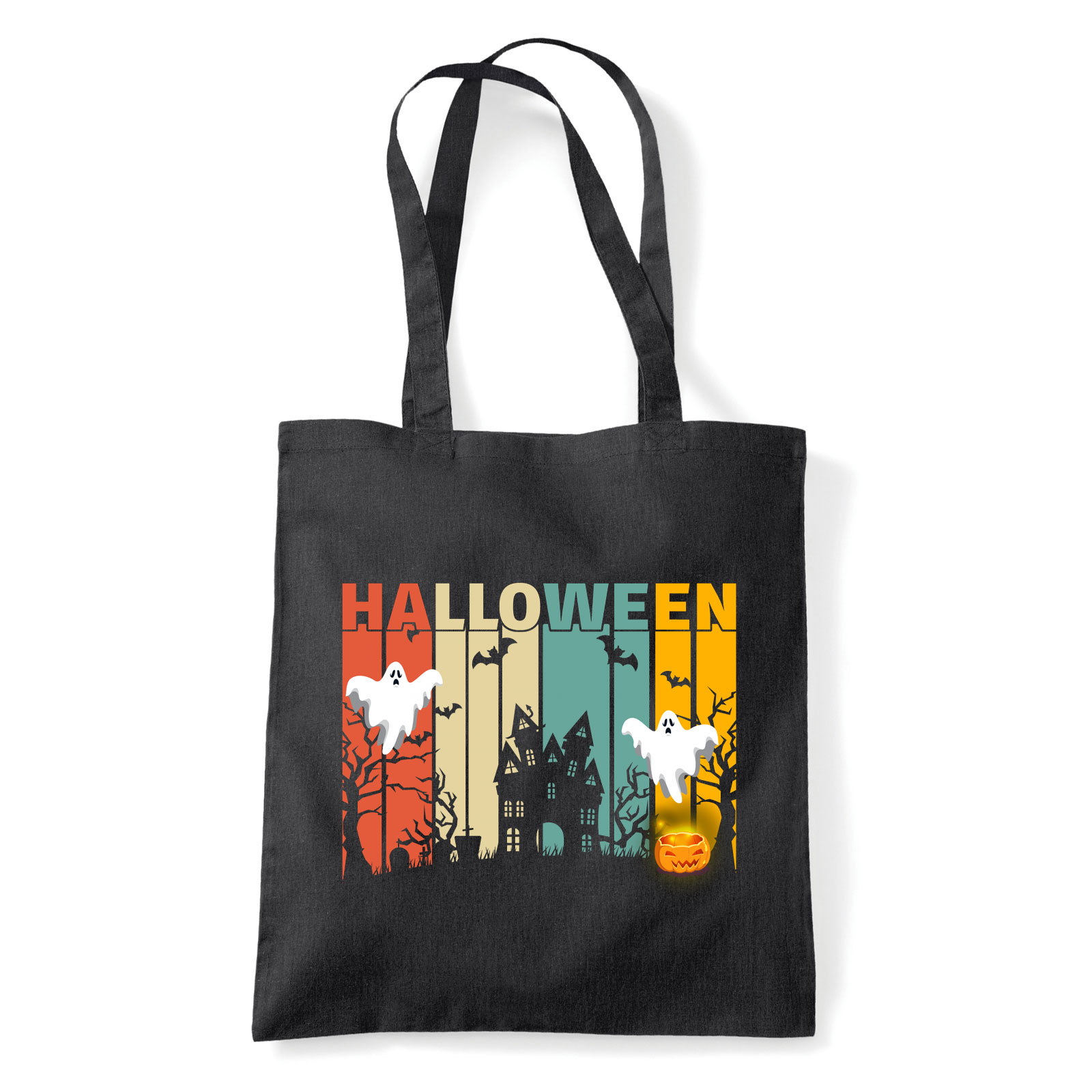 halloween Fekete Shopper Vászontáska