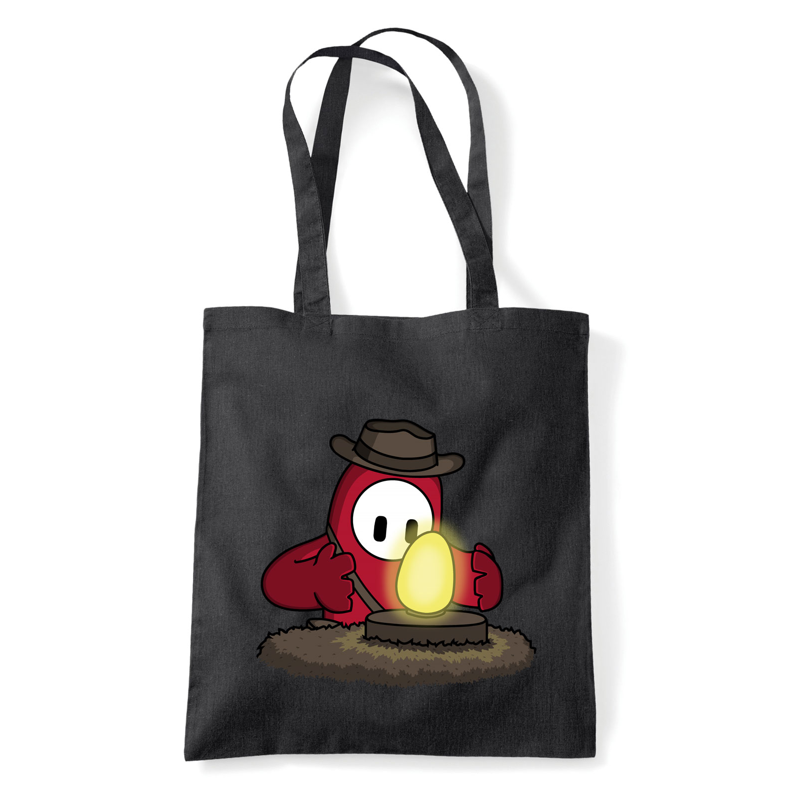 fall guys Fekete Shopper Vászontáska