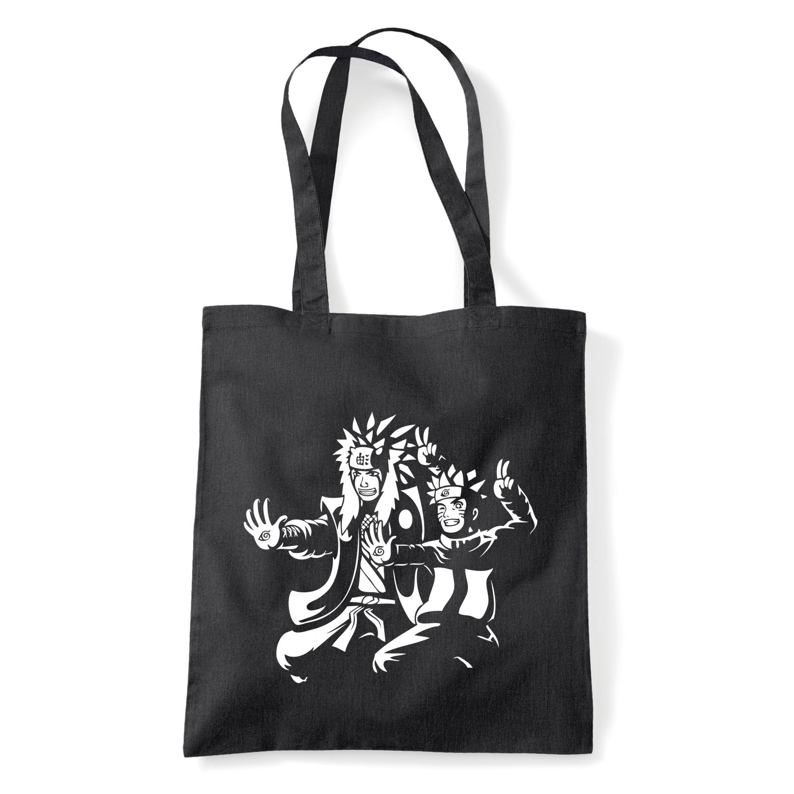 naruto Fekete Shopper Vászontáska