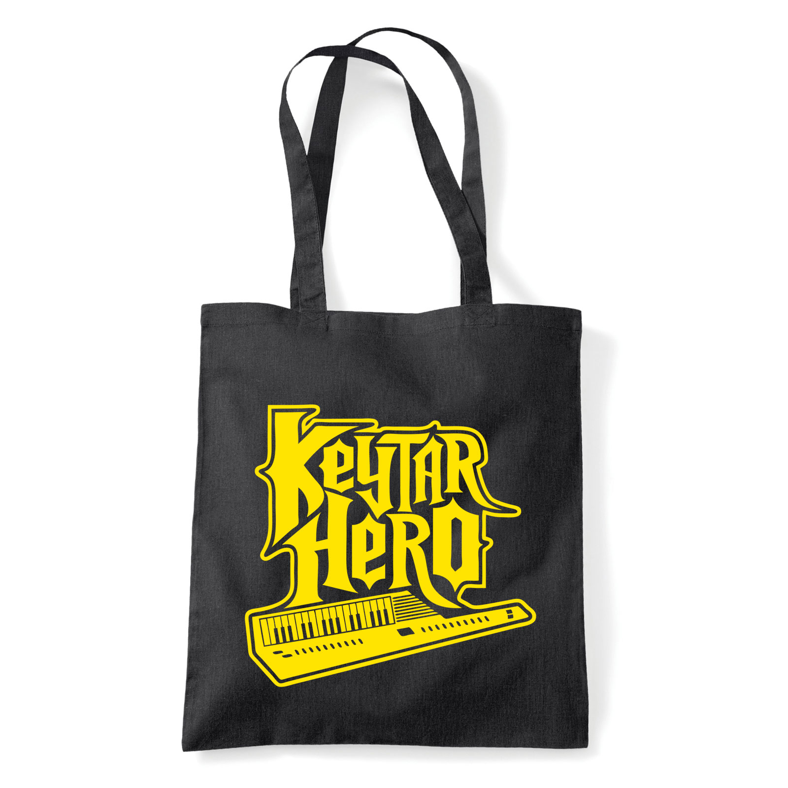 keytar hero billentyű hangszer Fekete Shopper Vászontáska
