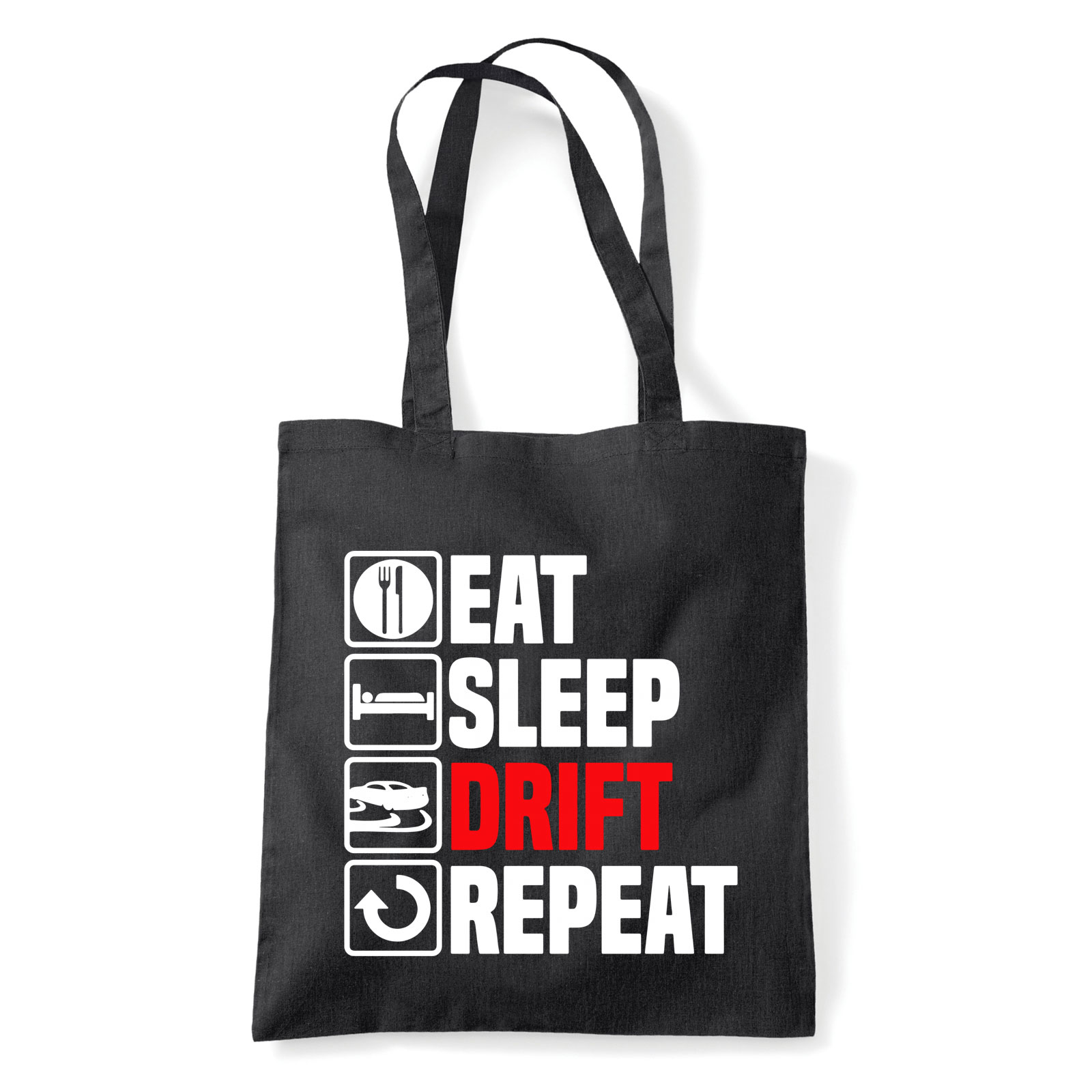 drift driftelés Fekete Shopper Vászontáska