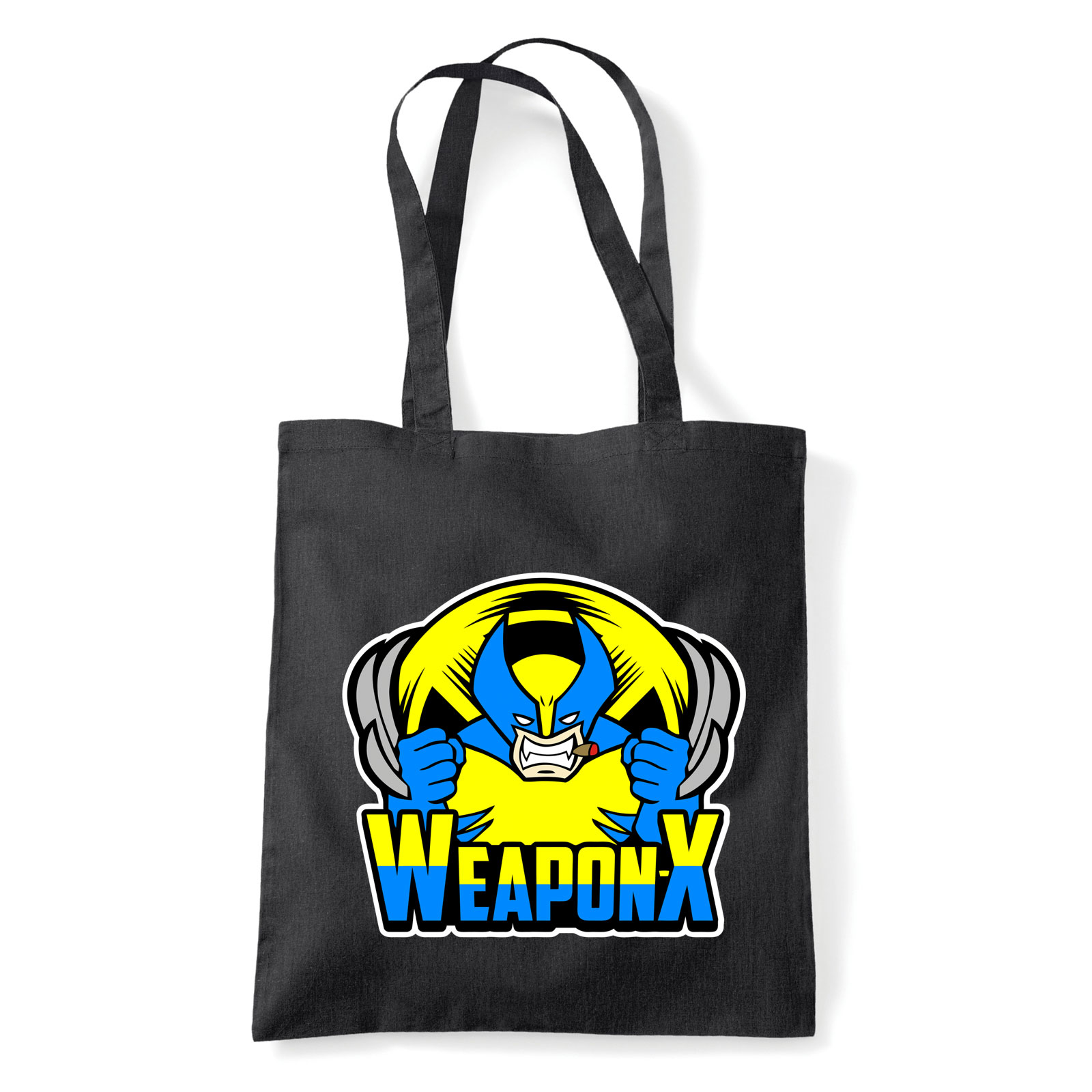 wolverine rozsomák Fekete Shopper Vászontáska