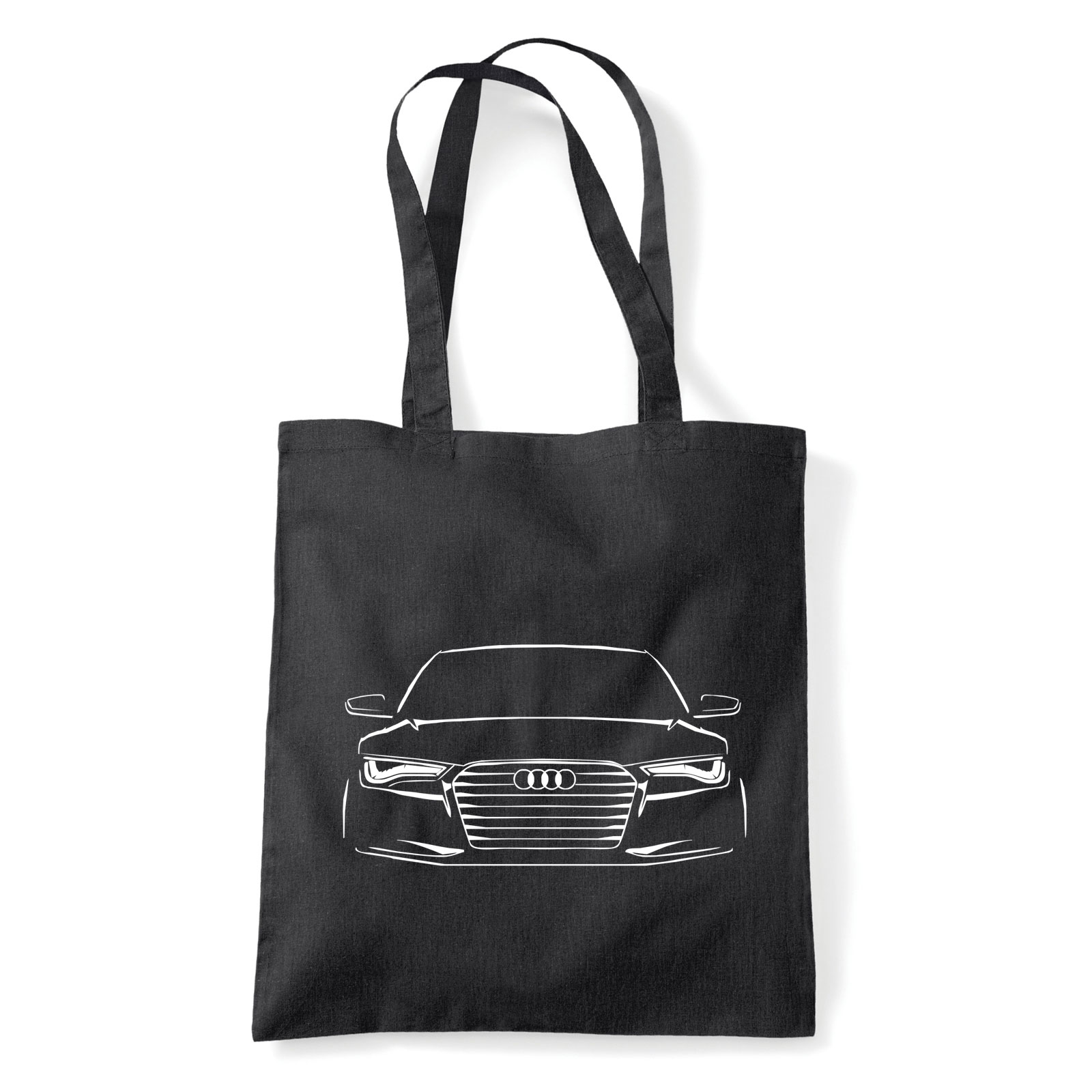 audi audis Fekete Shopper Vászontáska
