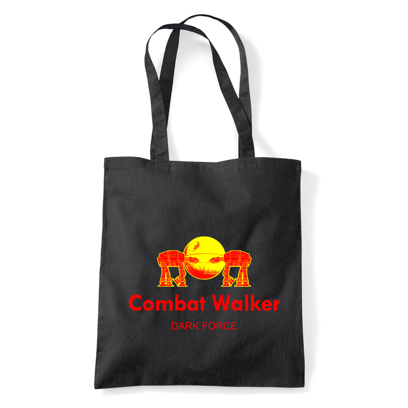 atat star wars humor Fekete Shopper Vászontáska