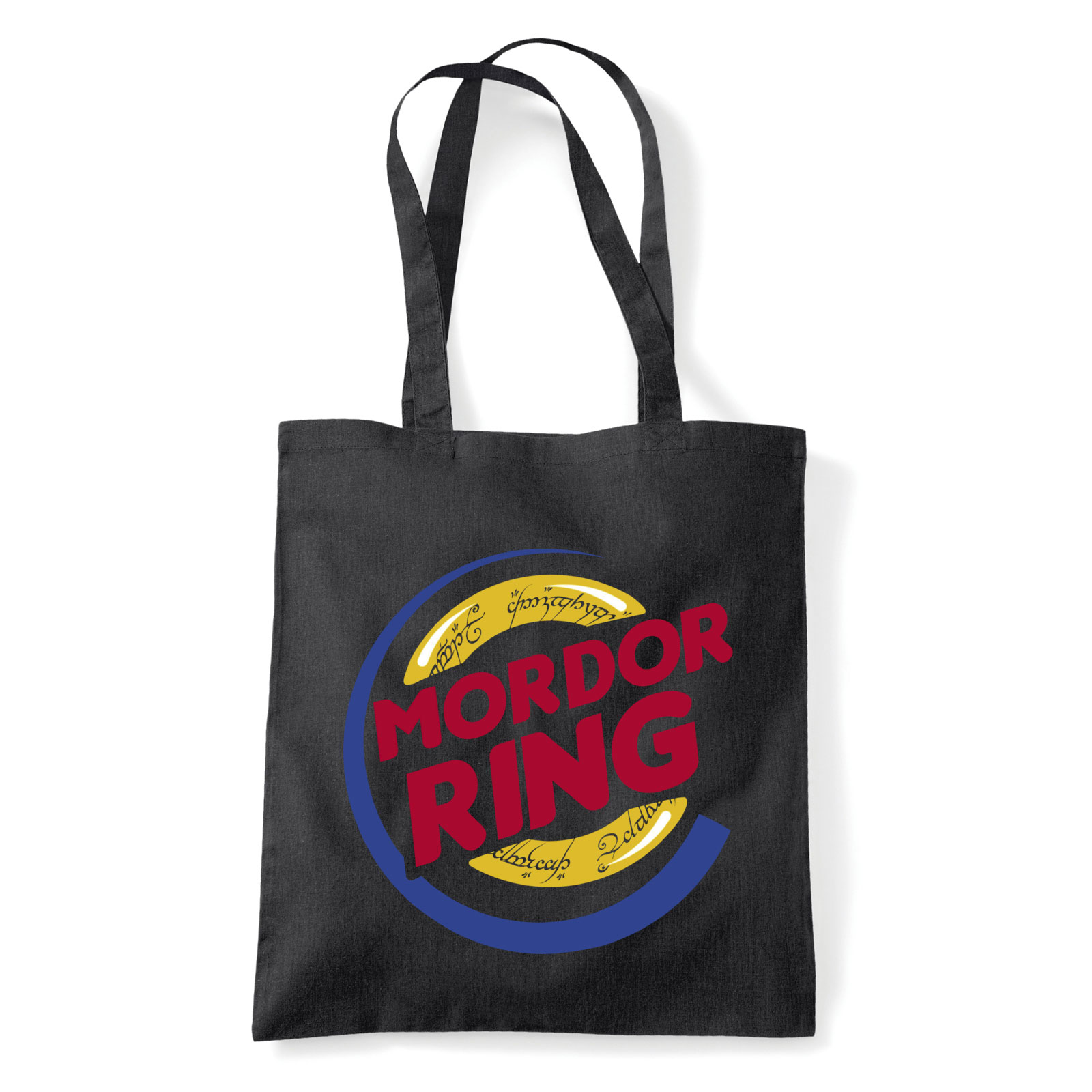 mordor king gyűrűk ura Fekete Shopper Vászontáska