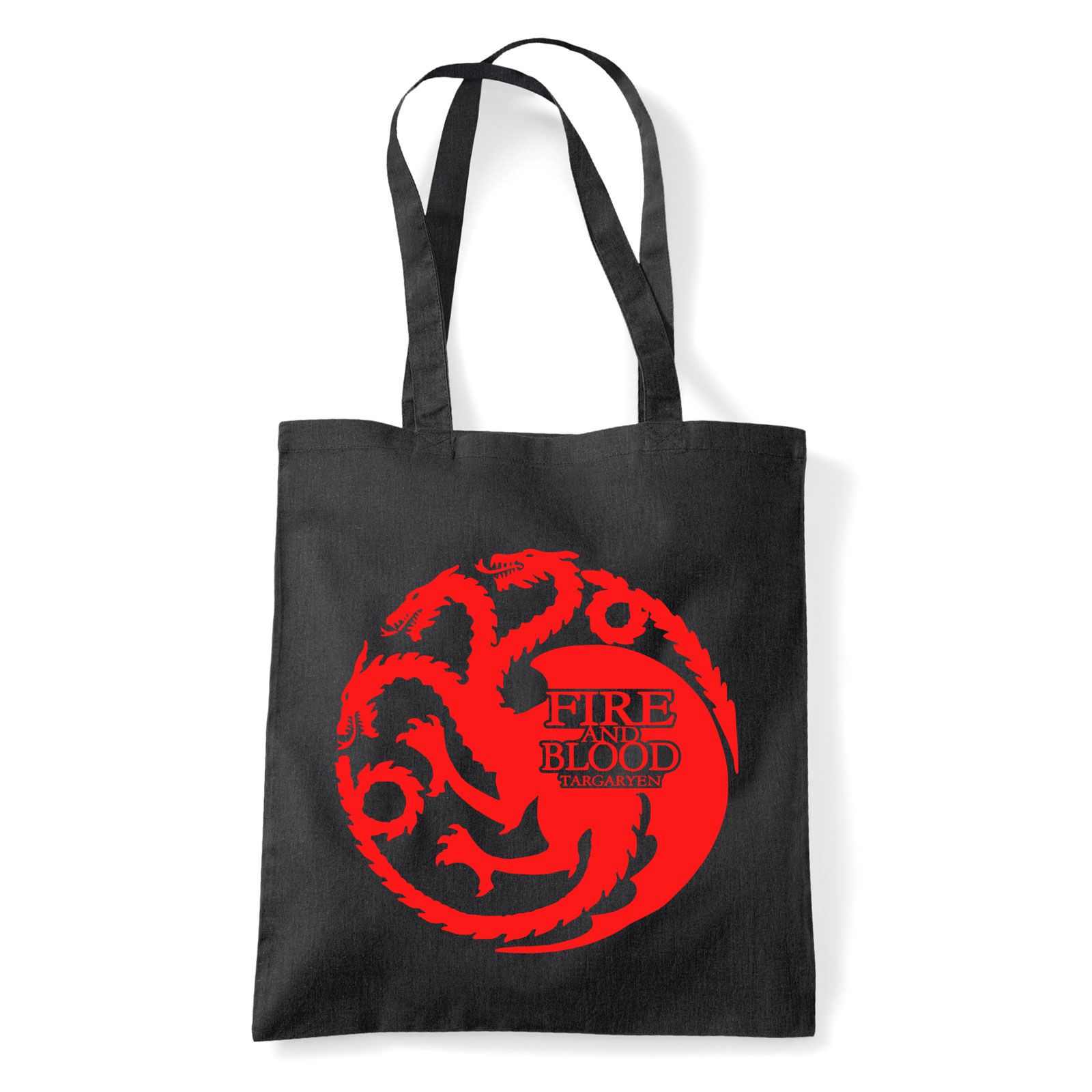 game of thrones trónok harca Fekete Shopper Vászontáska