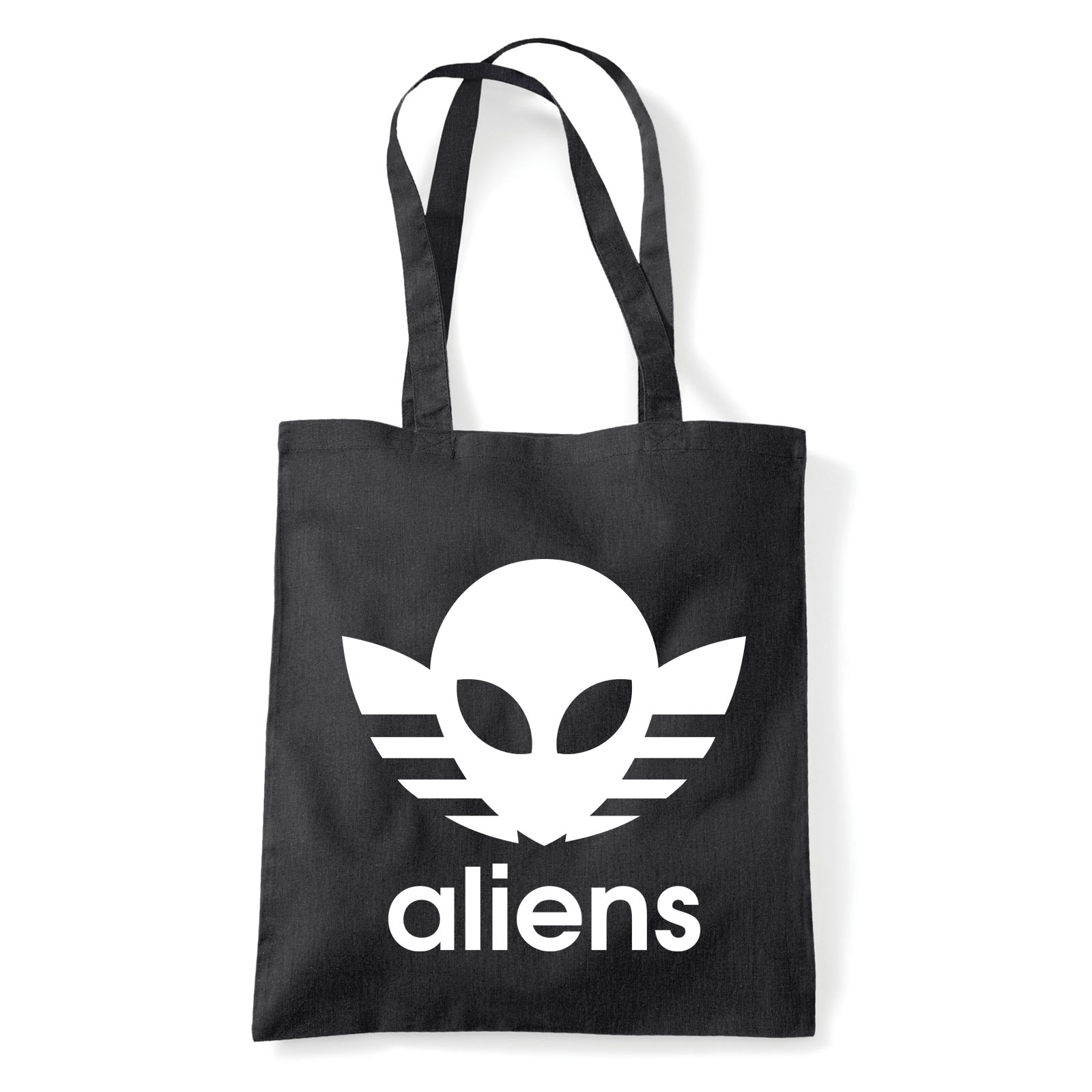 UFO Fekete Shopper Vászontáska