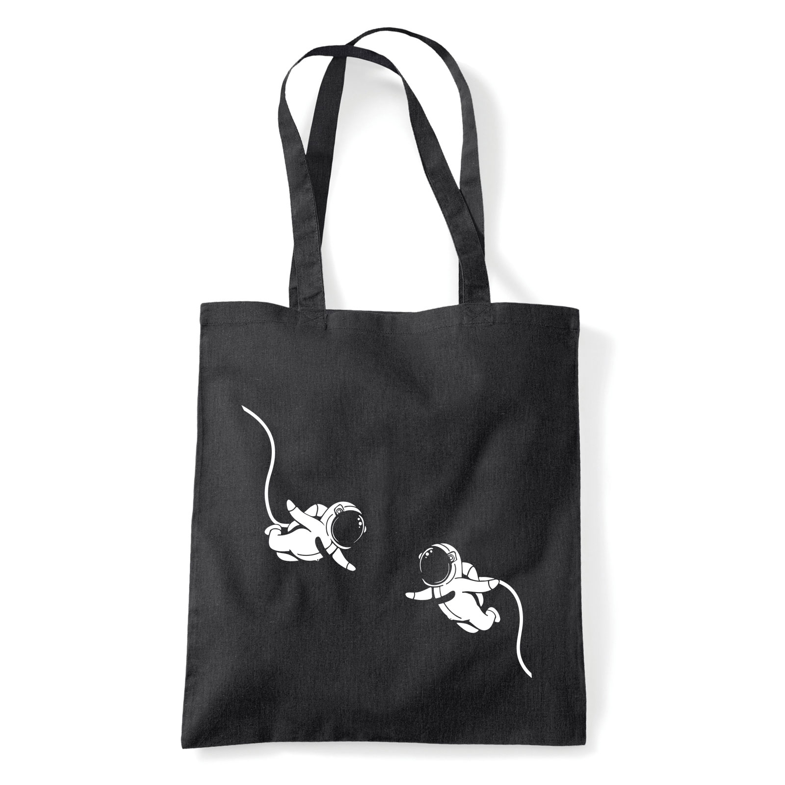 asztronauta asztronauták űrhajós űrhajósok Fekete Shopper Vászontáska