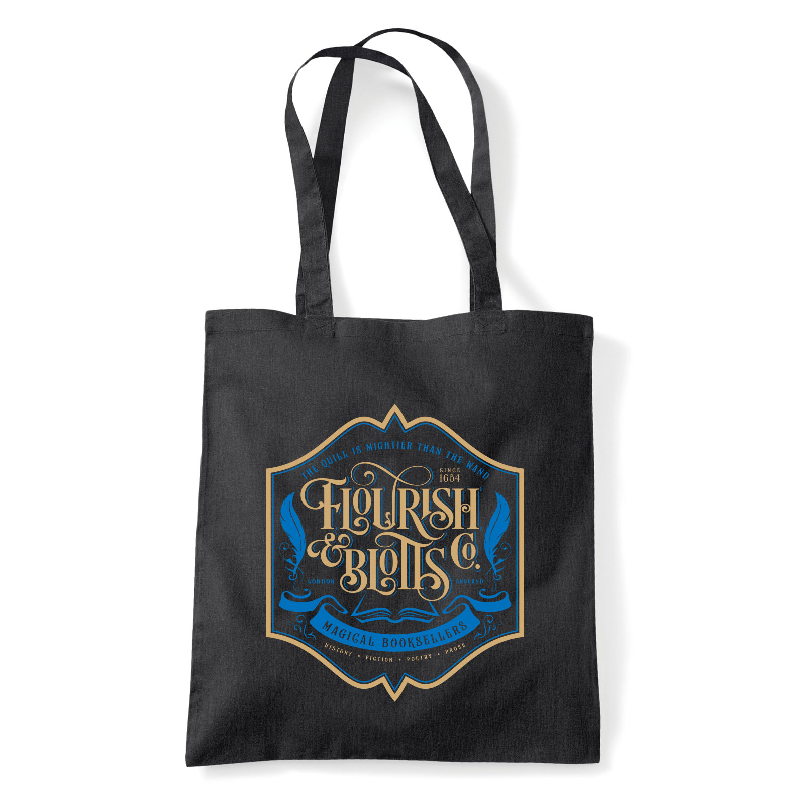 harry potter  Fekete Shopper Vászontáska