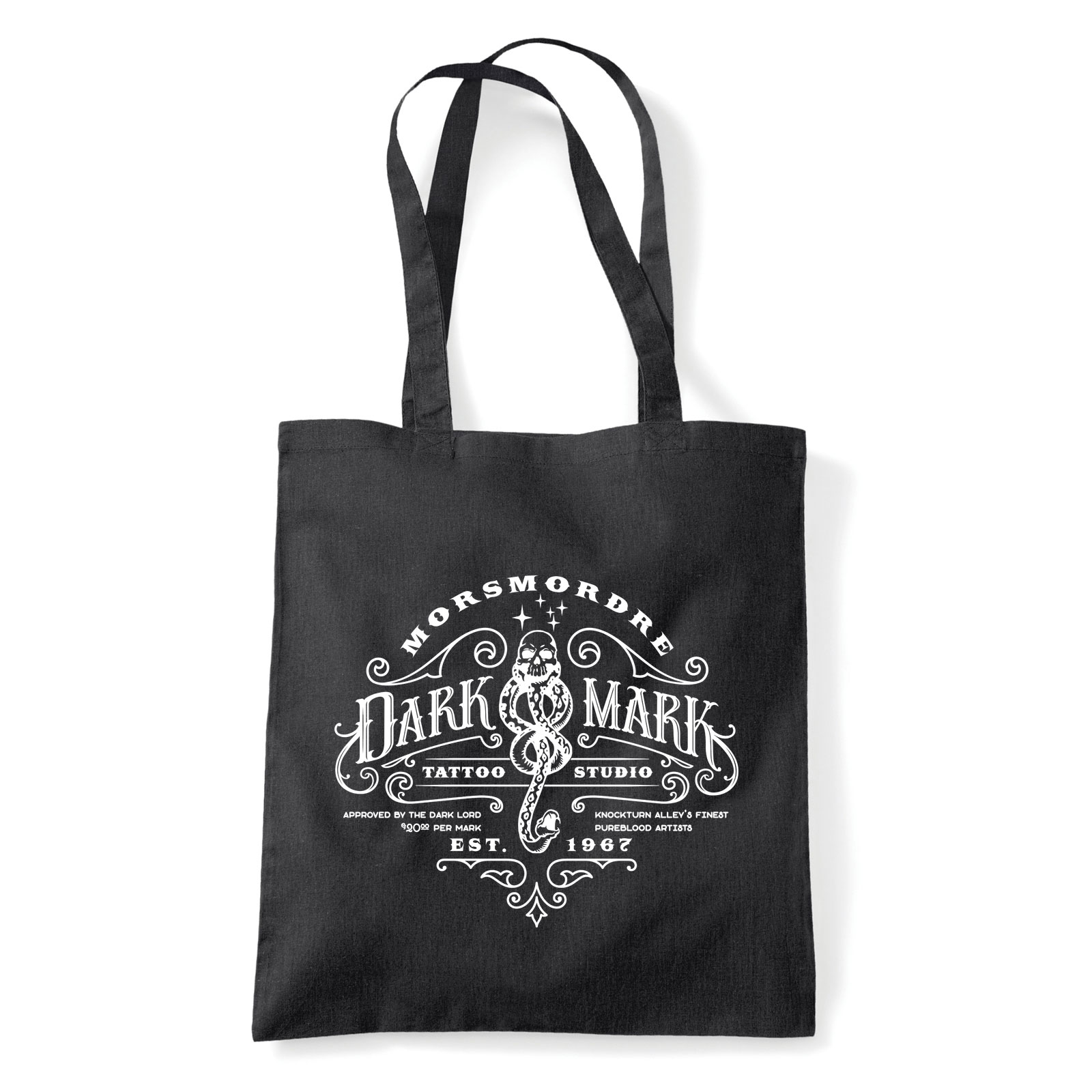 harry potter dark mark Fekete Shopper Vászontáska