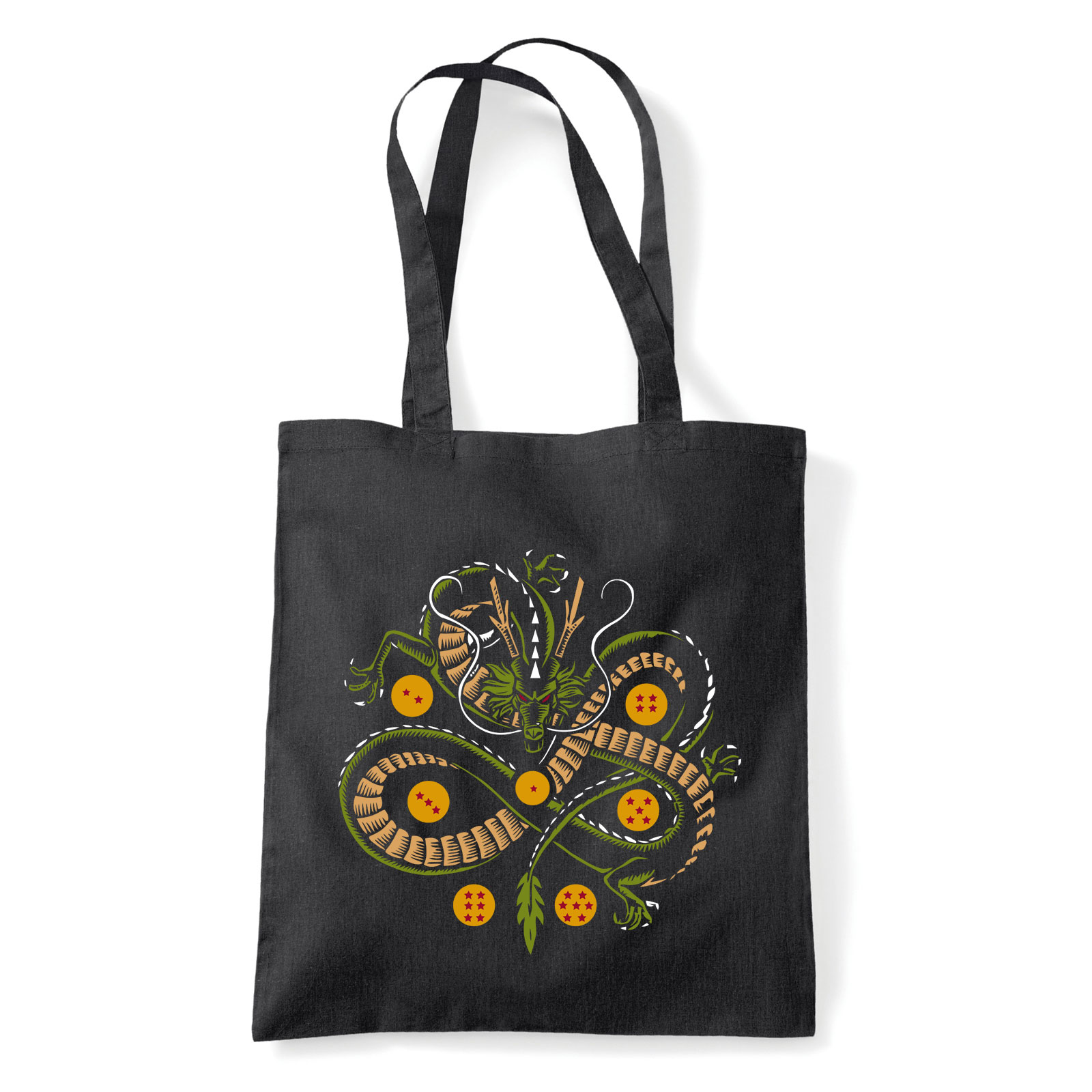 dragon ball sárkány shenlong Shenron Fekete Shopper Vászontáska