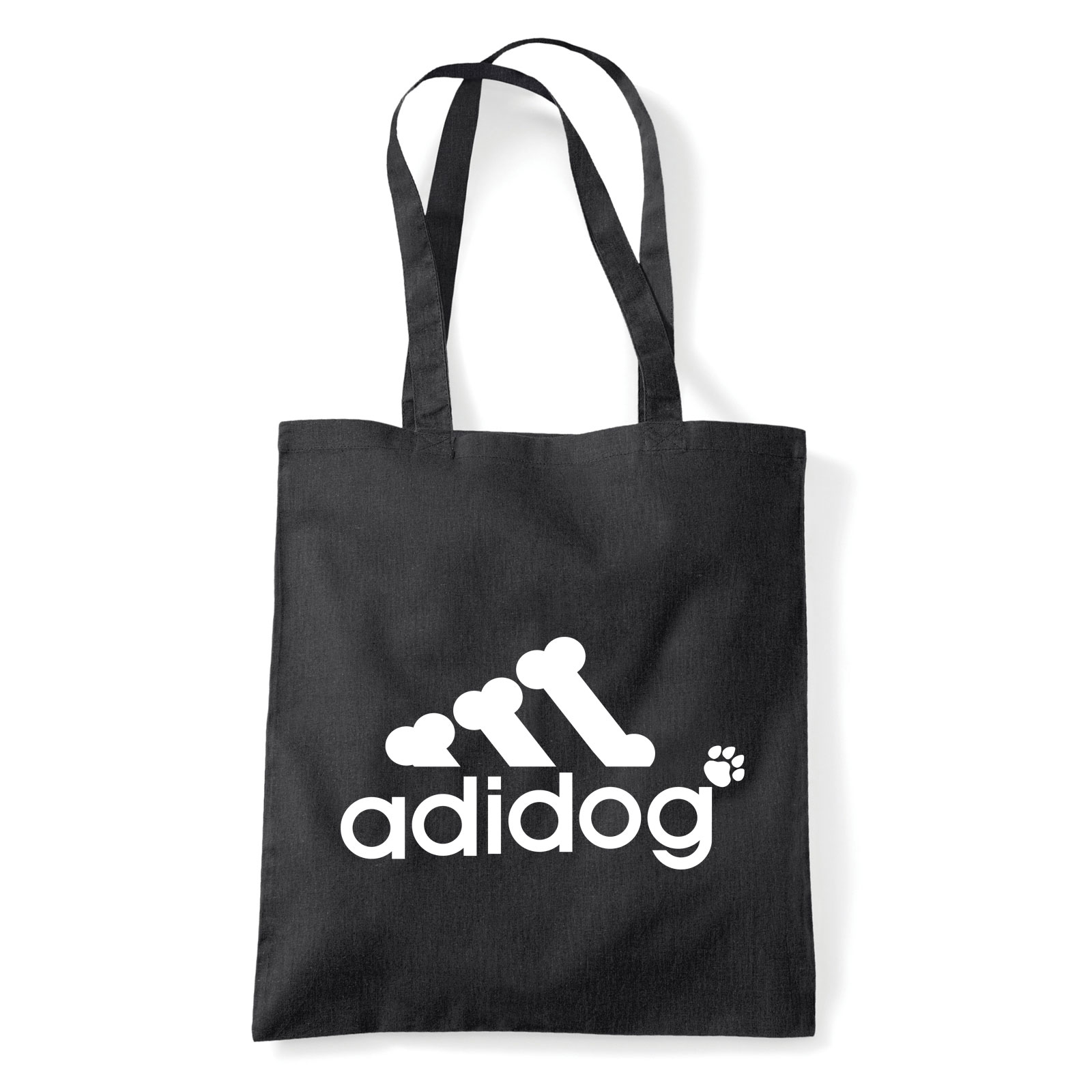 kutya kutyás adidog Fekete Shopper Vászontáska