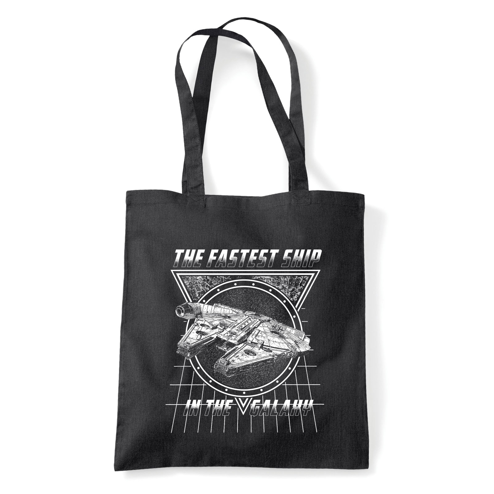 star wars ezeréves sólyom Fekete Shopper Vászontáska