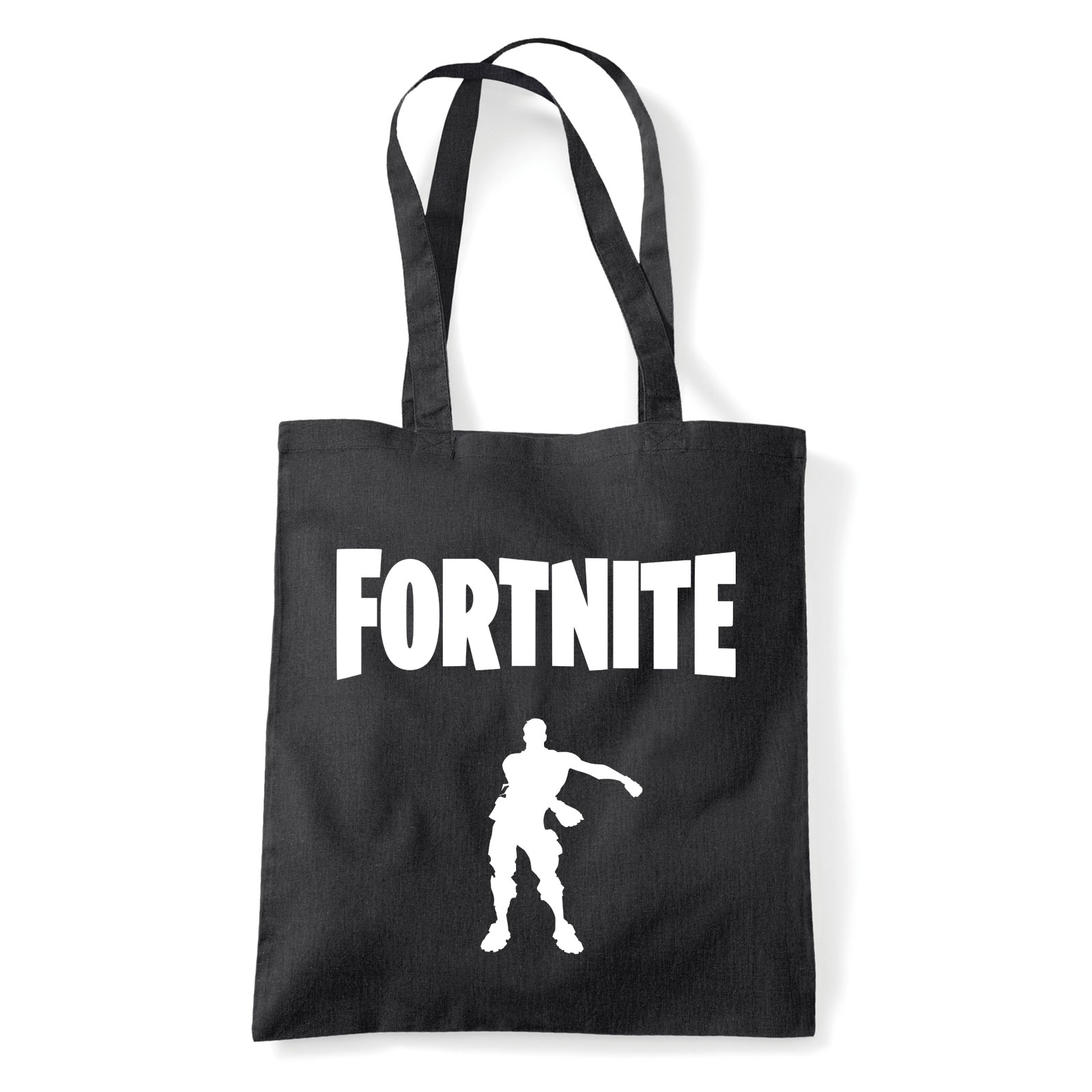 fortnite floss like a boss emote Fekete Shopper Vászontáska