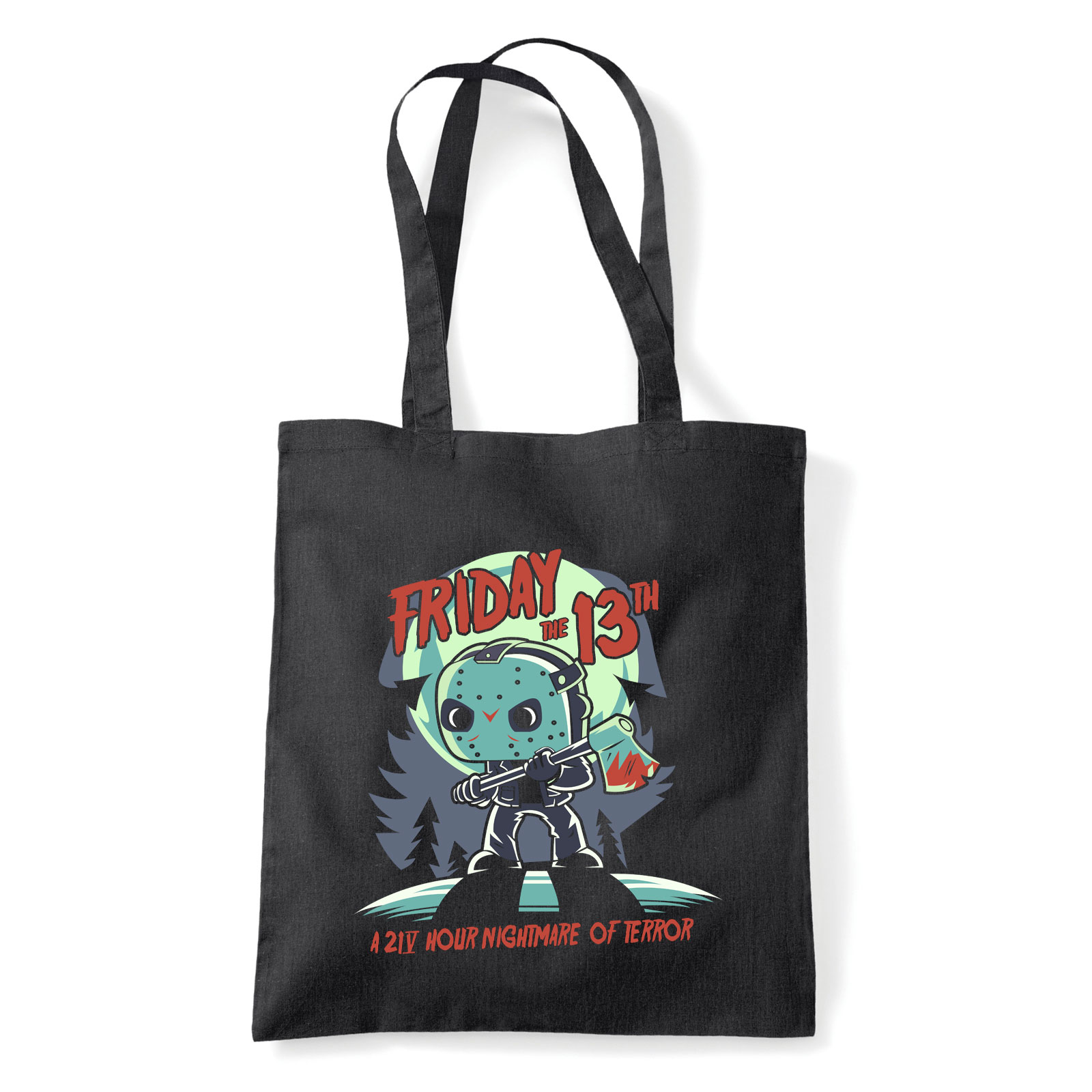 friday péntek 13 jason Fekete Shopper Vászontáska