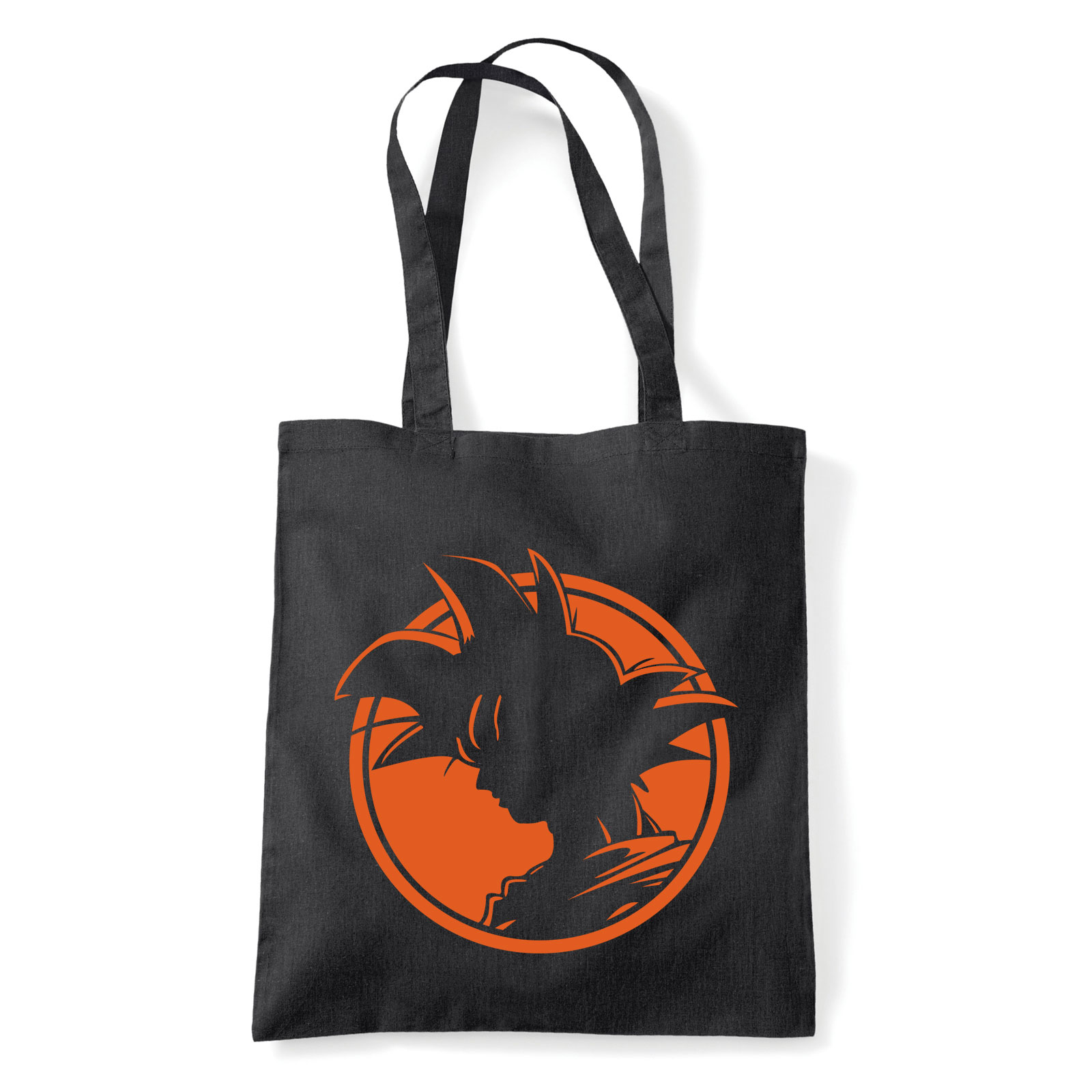 son goku dragon ball Fekete Shopper Vászontáska