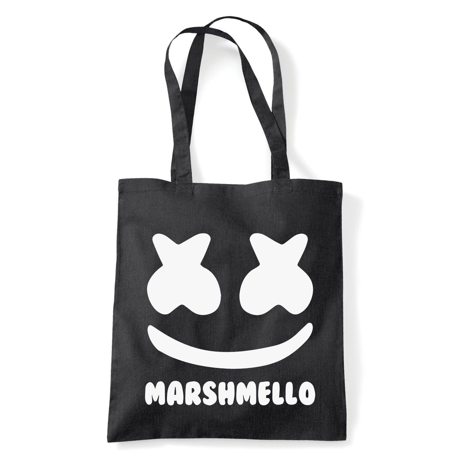 marshmello Fekete Shopper Vászontáska