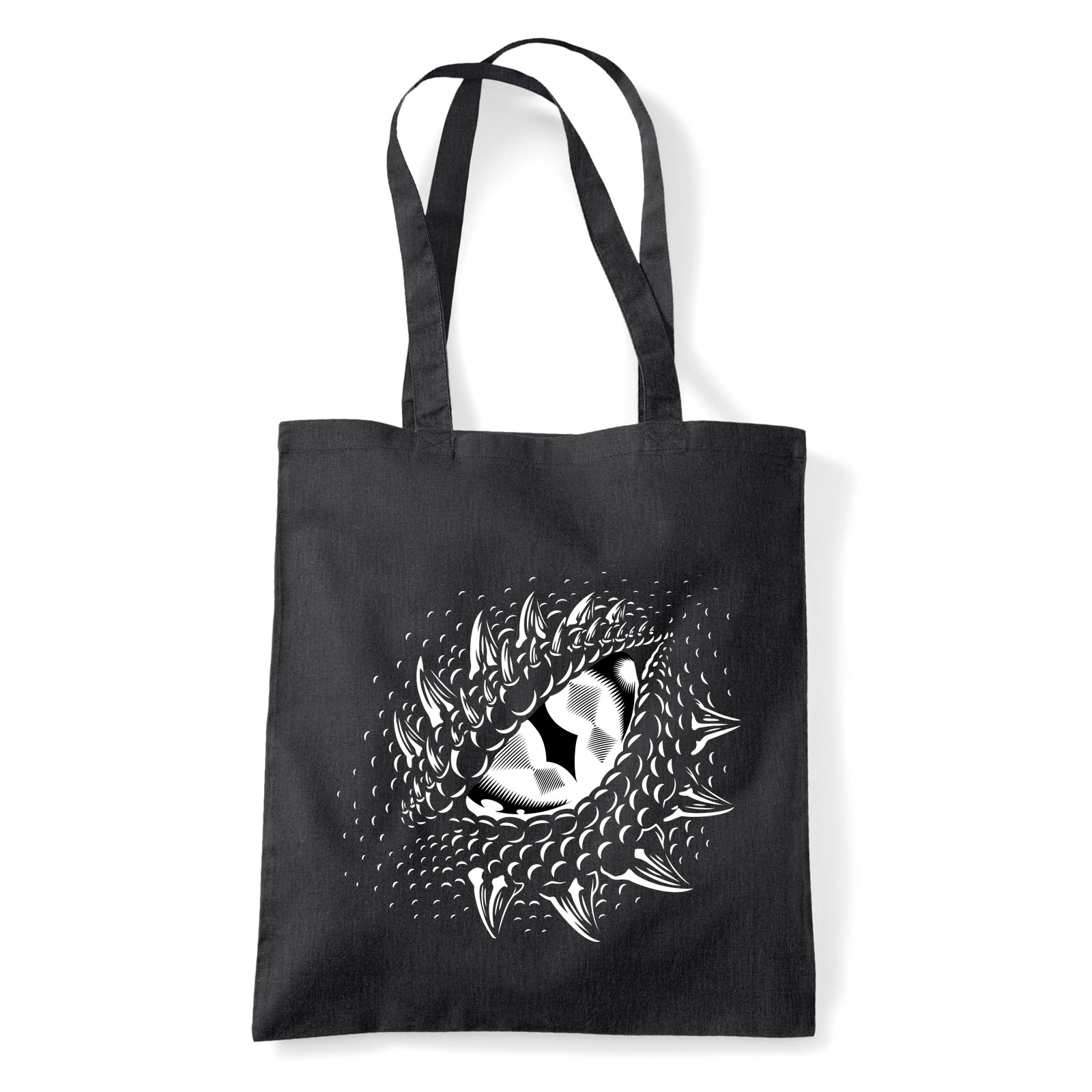 sárkány szem Fekete Shopper Vászontáska