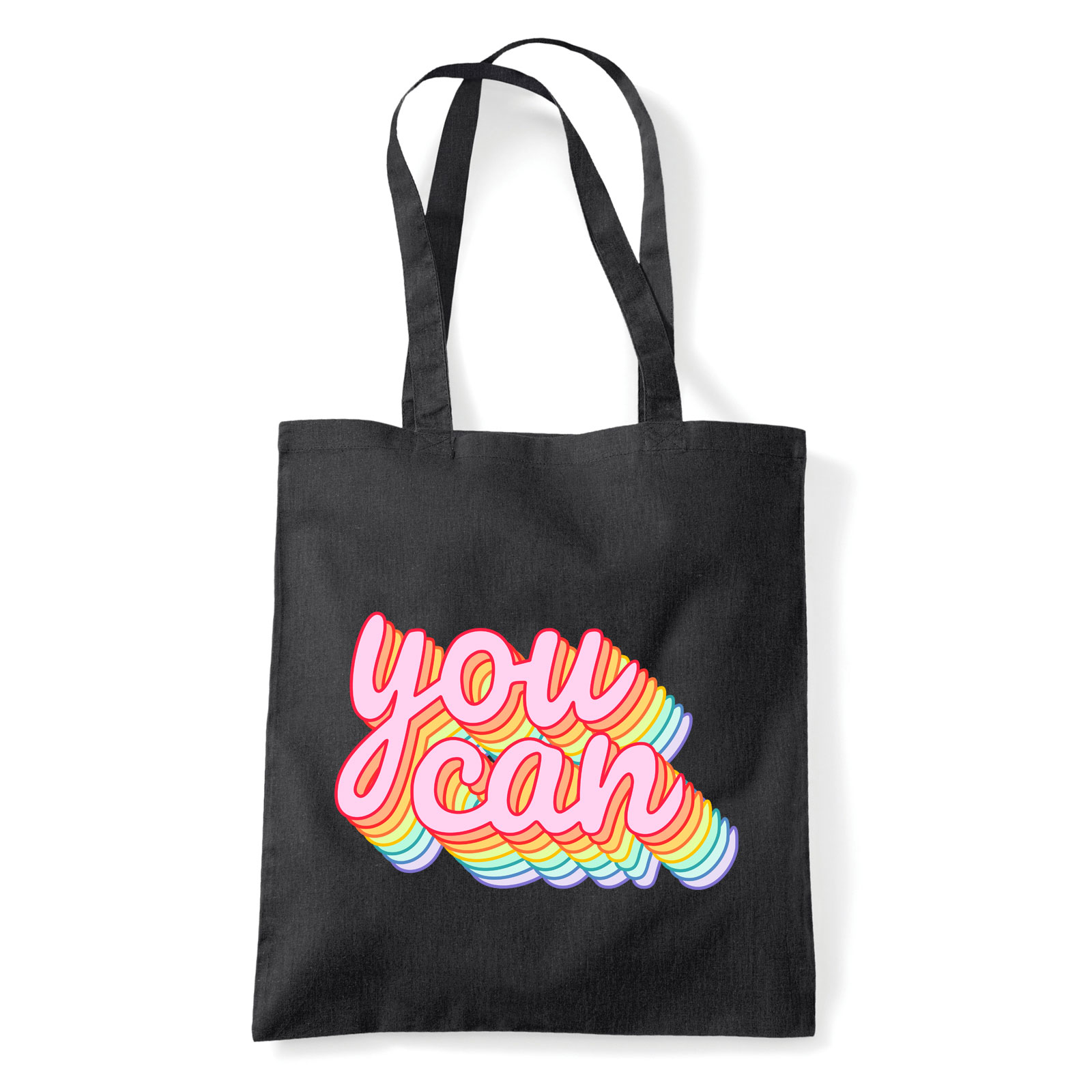 You Can Fekete Shopper Vászontáska