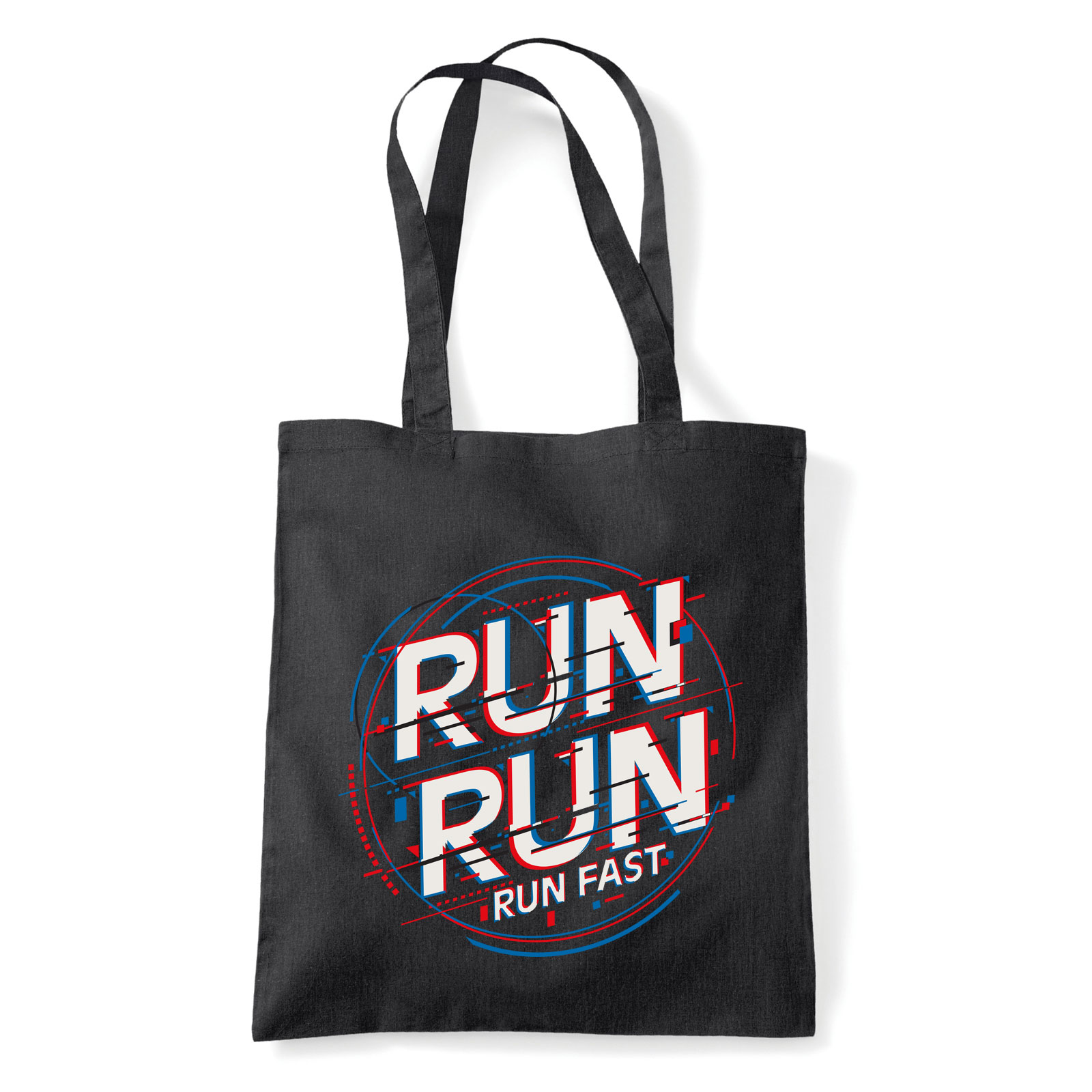 fut futás kocogás Fekete Shopper Vászontáska