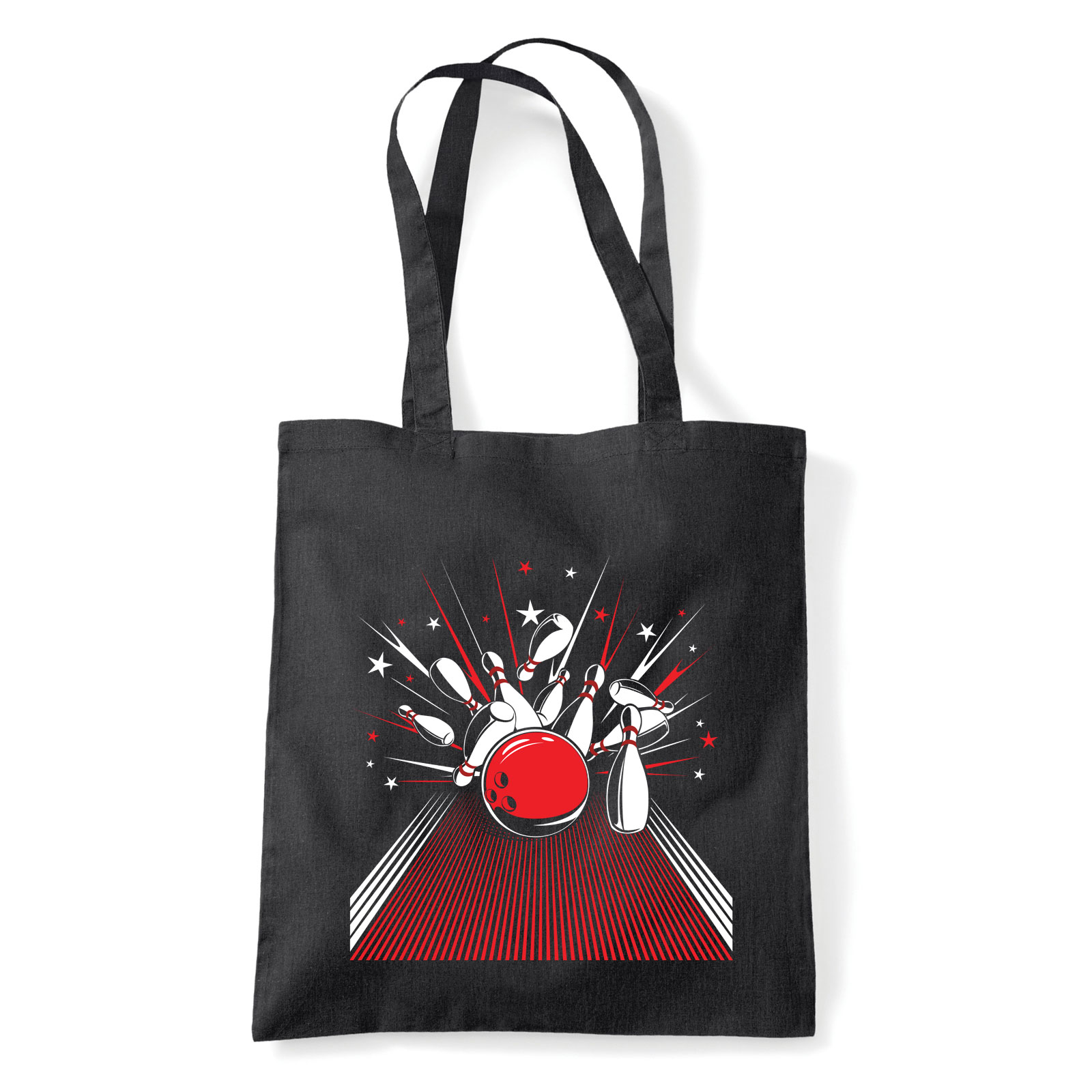 Bowling Fekete Shopper Vászontáska