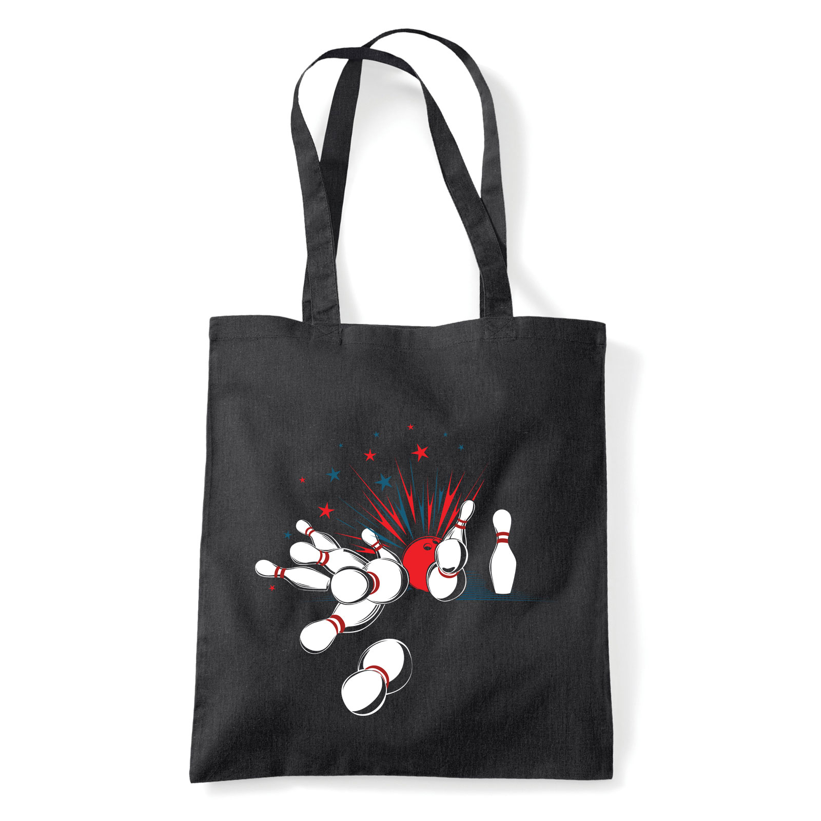 Bowling Fekete Shopper Vászontáska