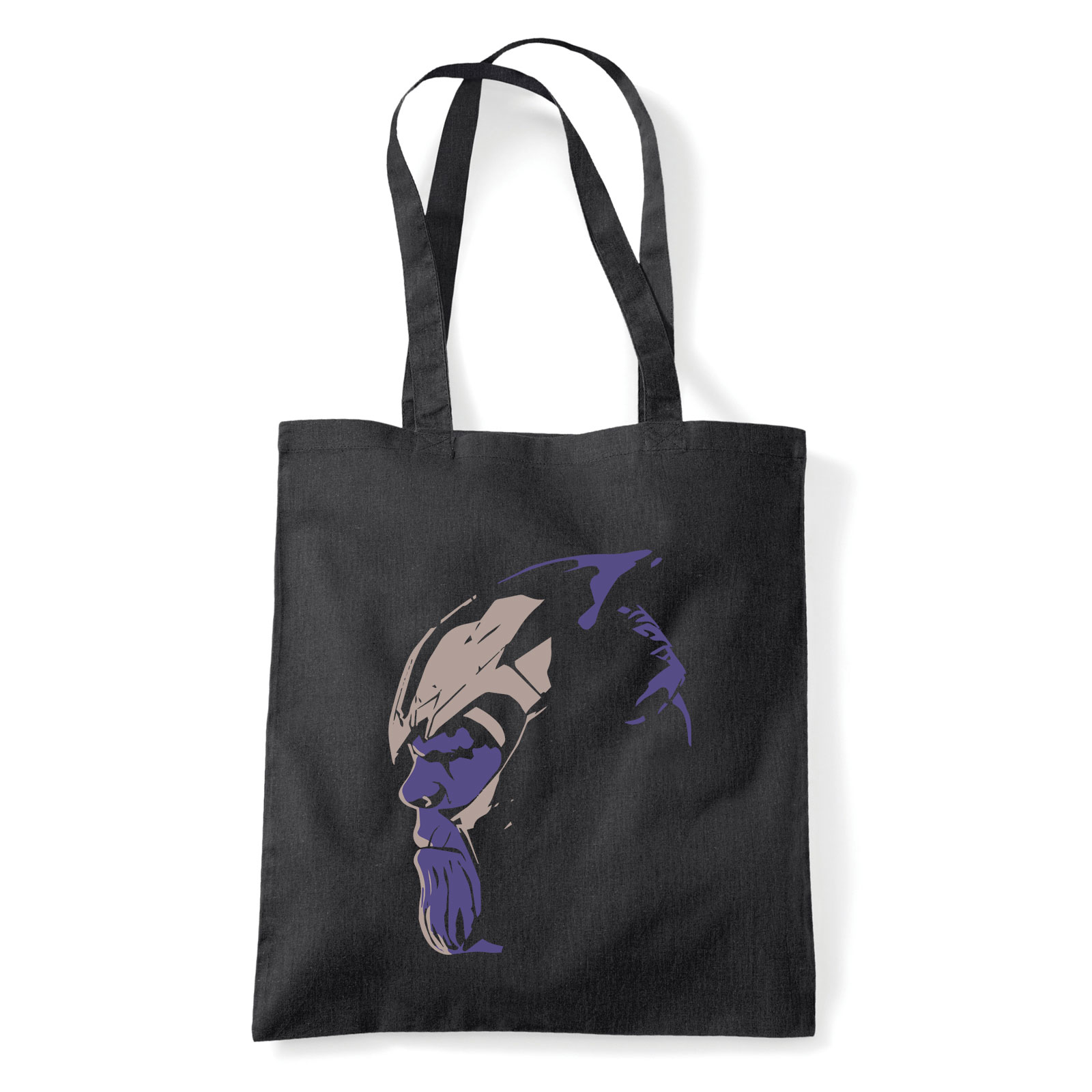 thanos Fekete Shopper Vászontáska