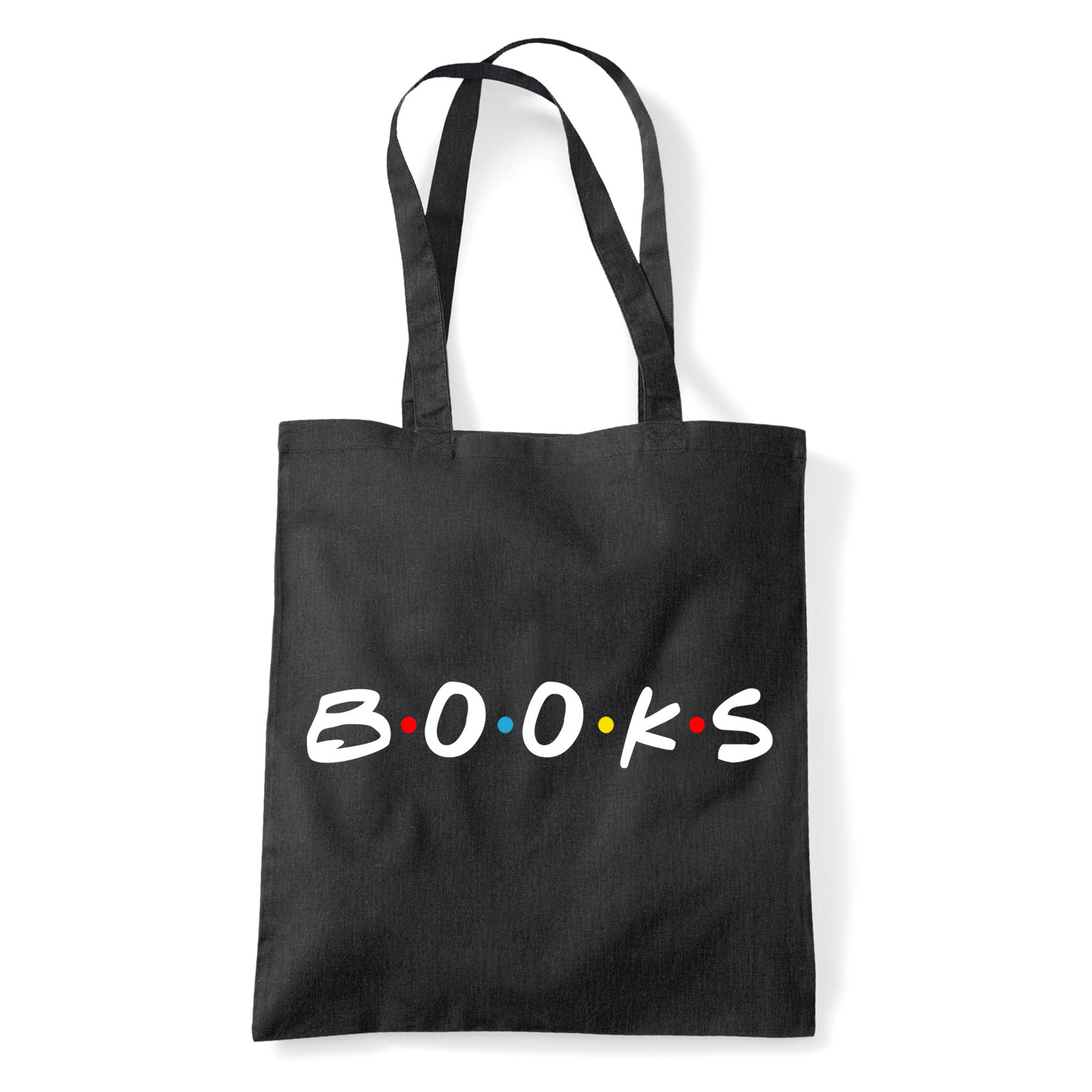 könyvek olvasás books könyv Fekete Shopper Vászontáska