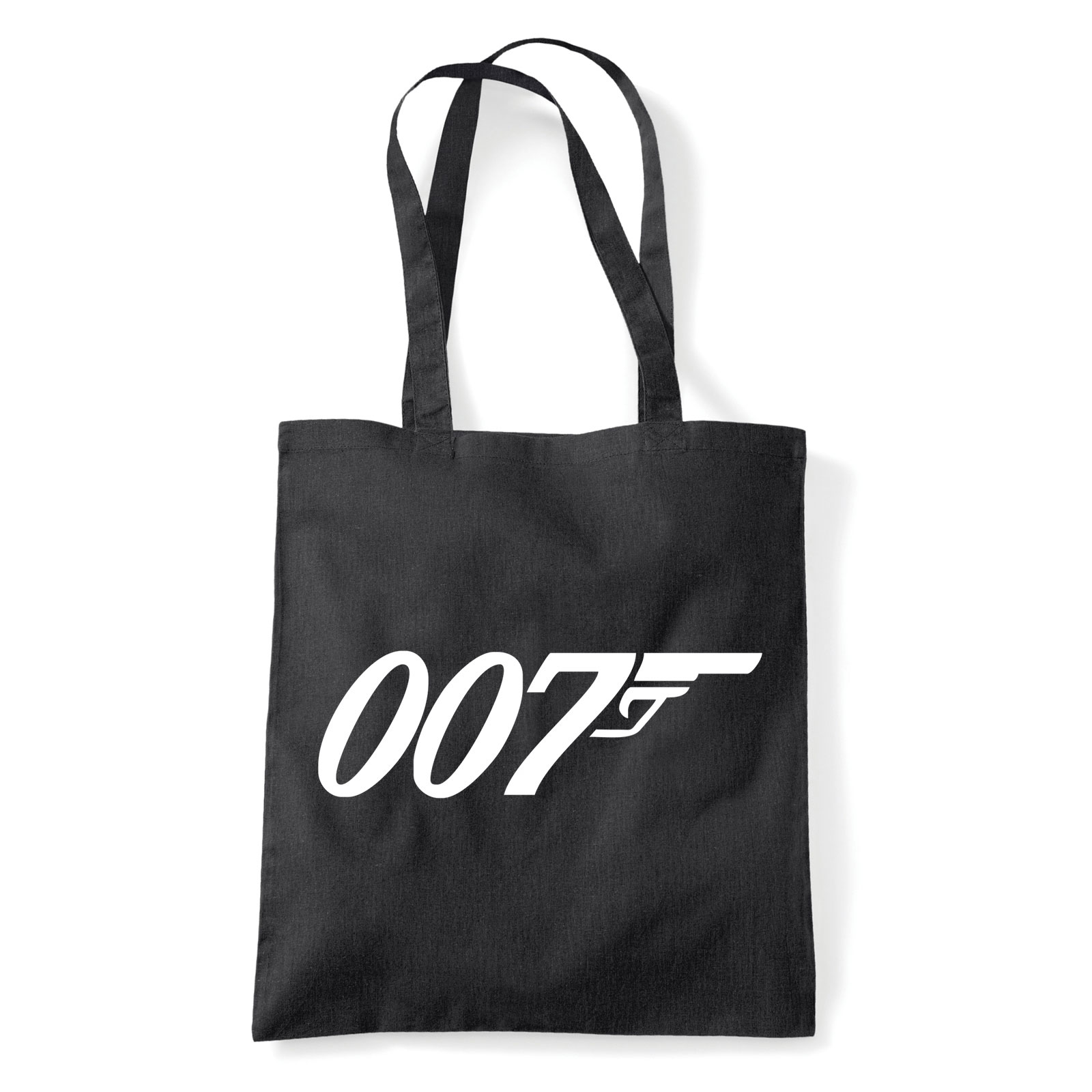 james bond 007 Fekete Shopper Vászontáska