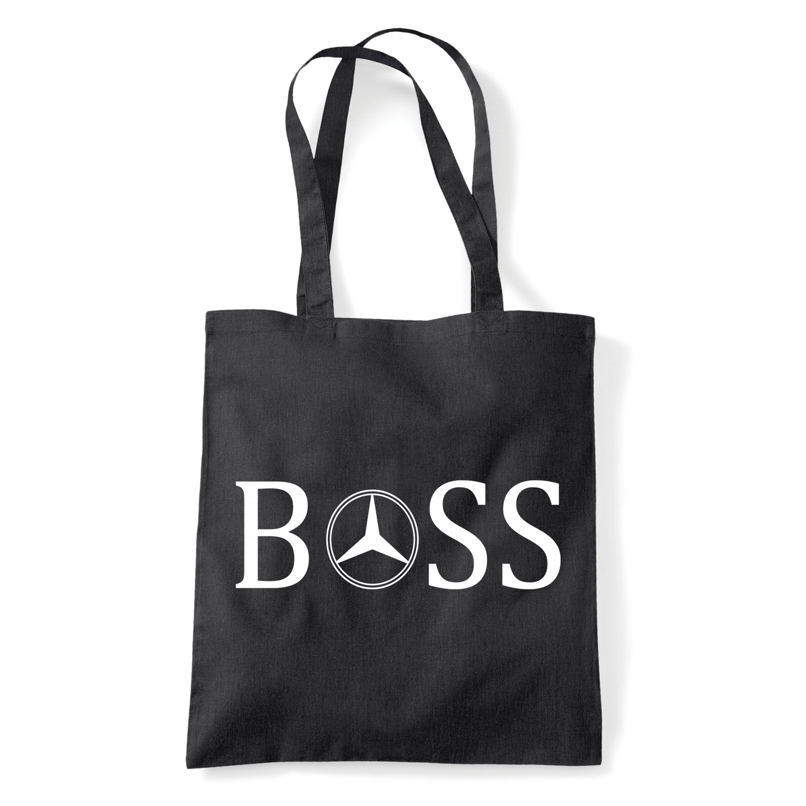 boss mercedes Fekete Shopper Vászontáska