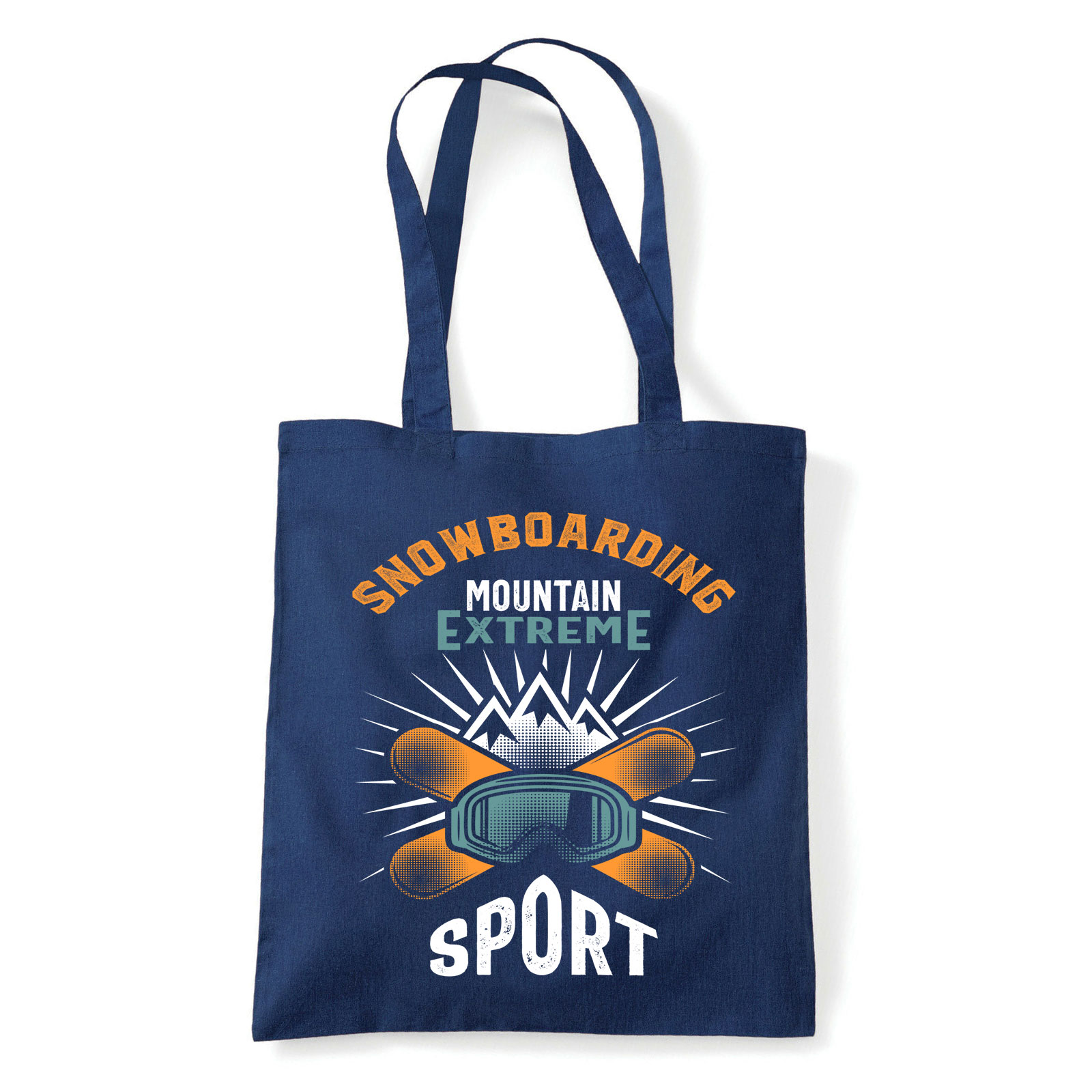 snowboard Sötétkék Shopper Vászontáska