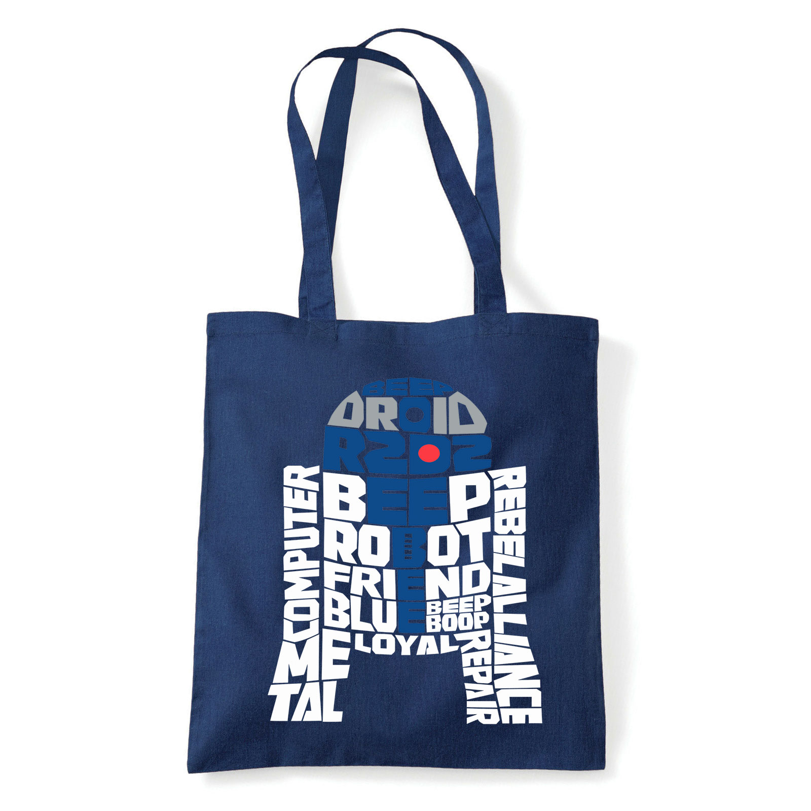 r2d2 star wars Sötétkék Shopper Vászontáska