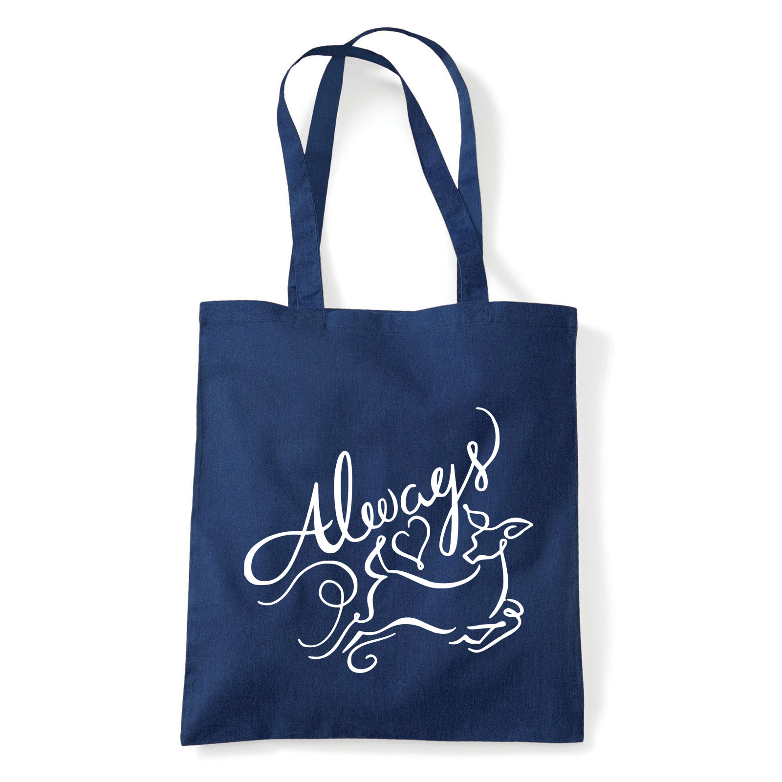 harry potter patrónus Sötétkék Shopper Vászontáska