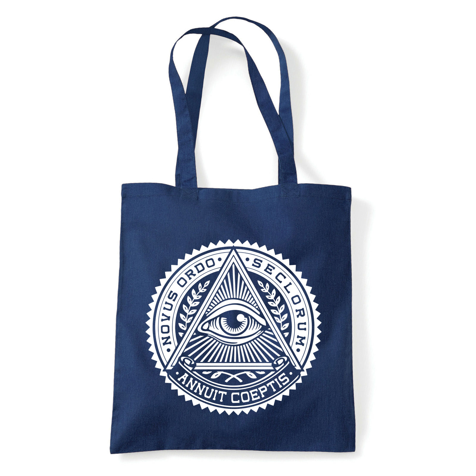 hamsa szem hazma szem Sötétkék Shopper Vászontáska