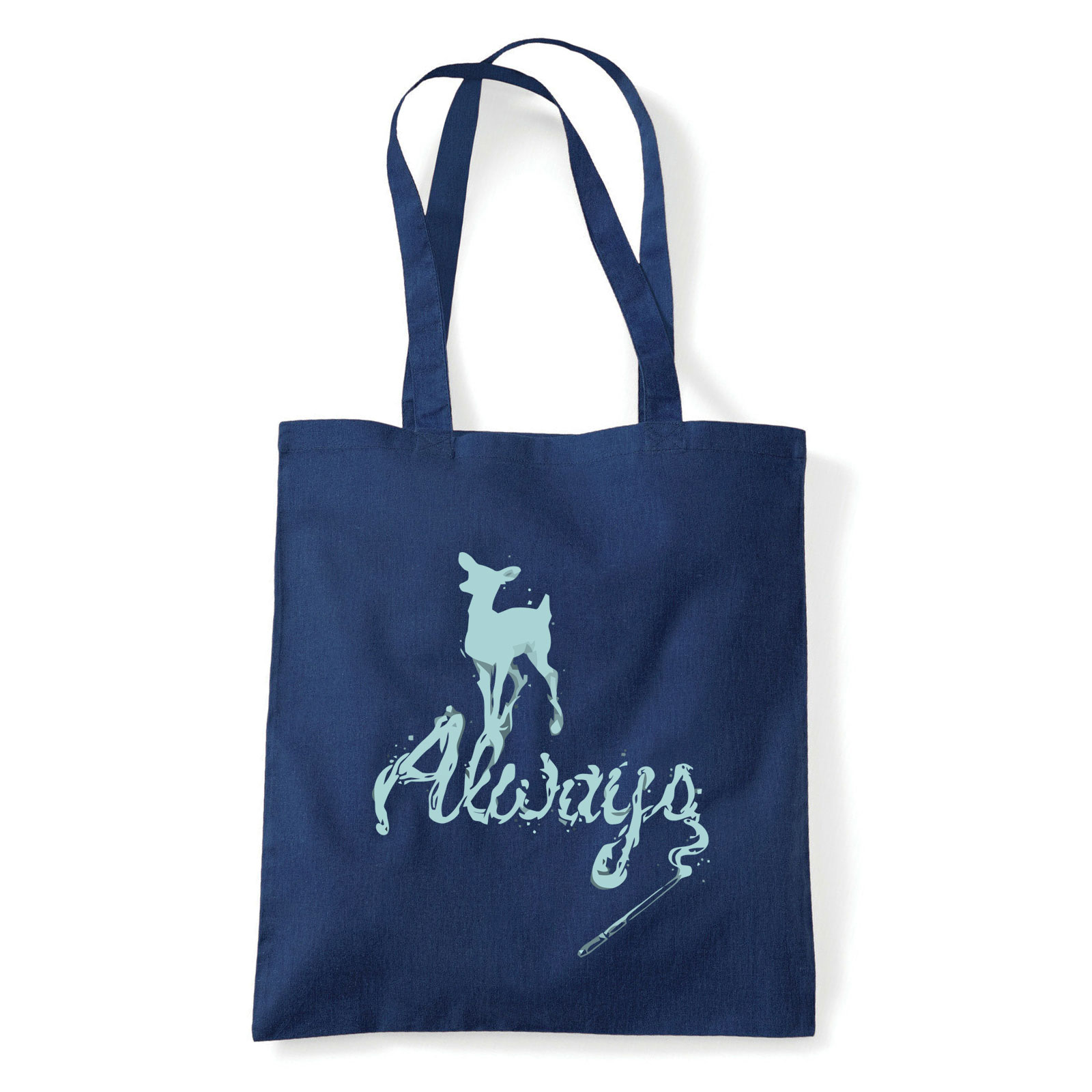 harry potter expecto patronum patronus Sötétkék Shopper Vászontáska