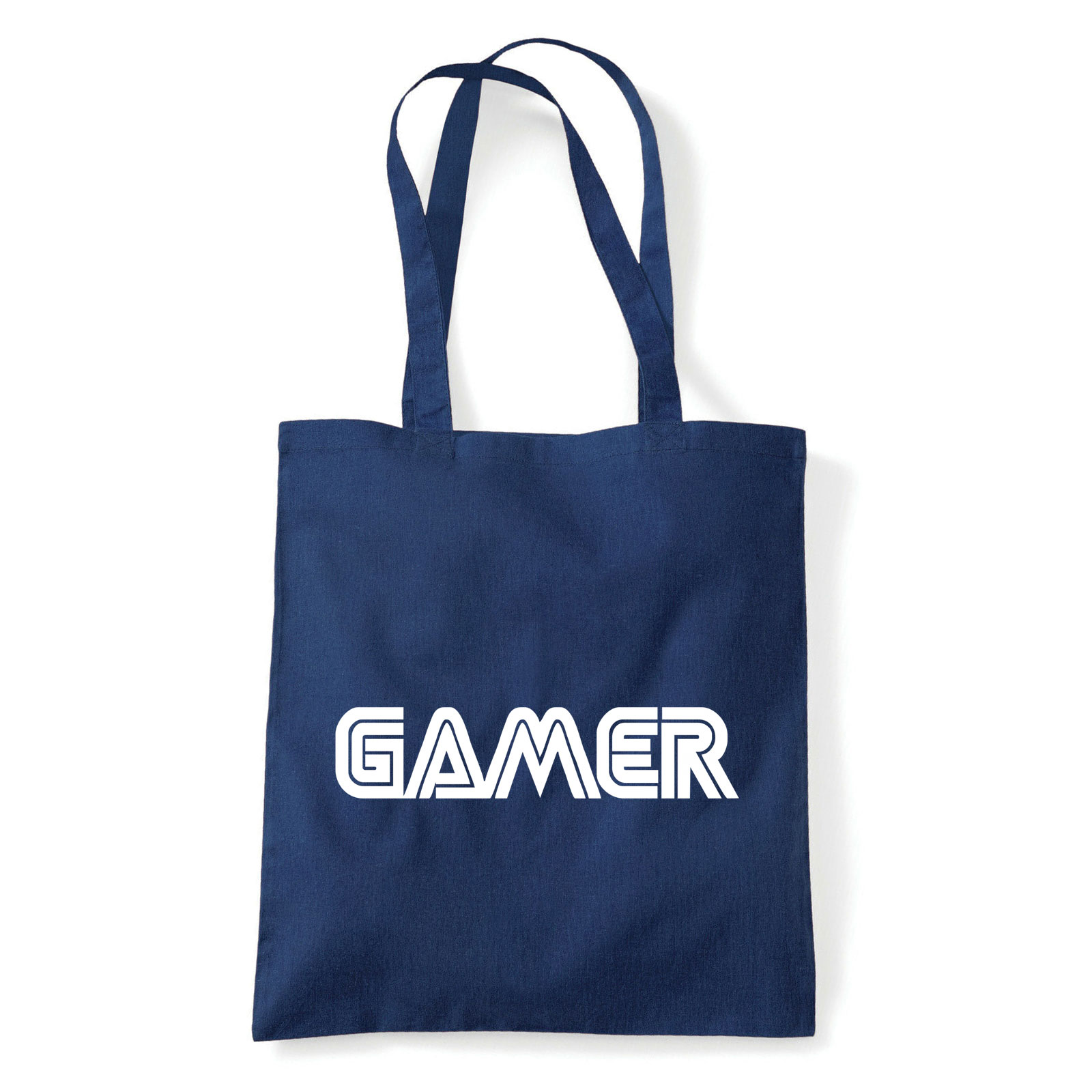 gamer gaming Sötétkék Shopper Vászontáska