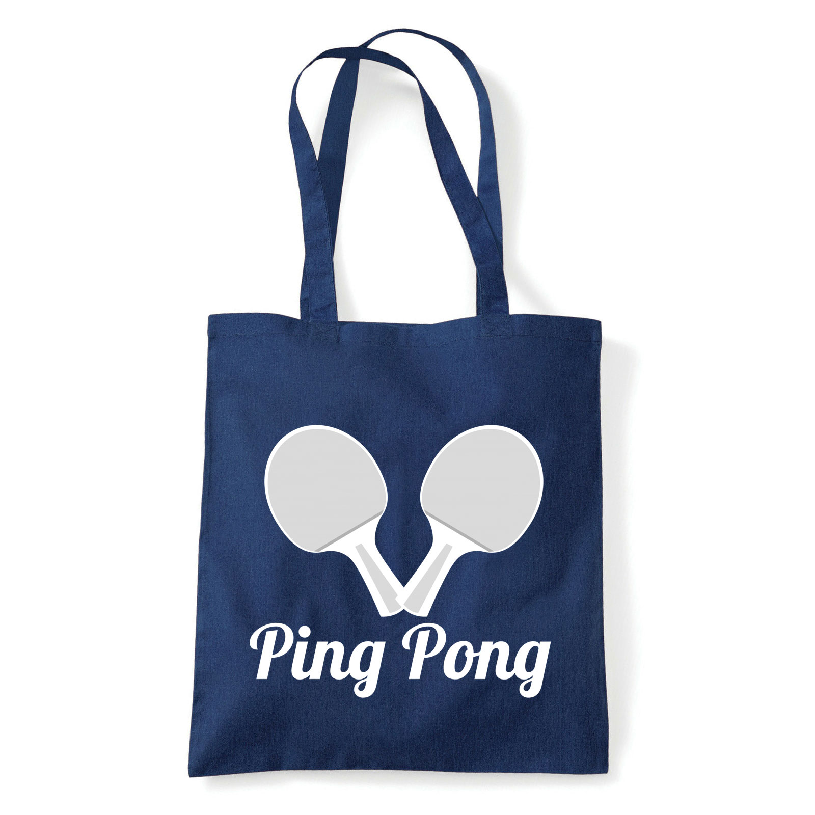 ping pong Sötétkék Shopper Vászontáska