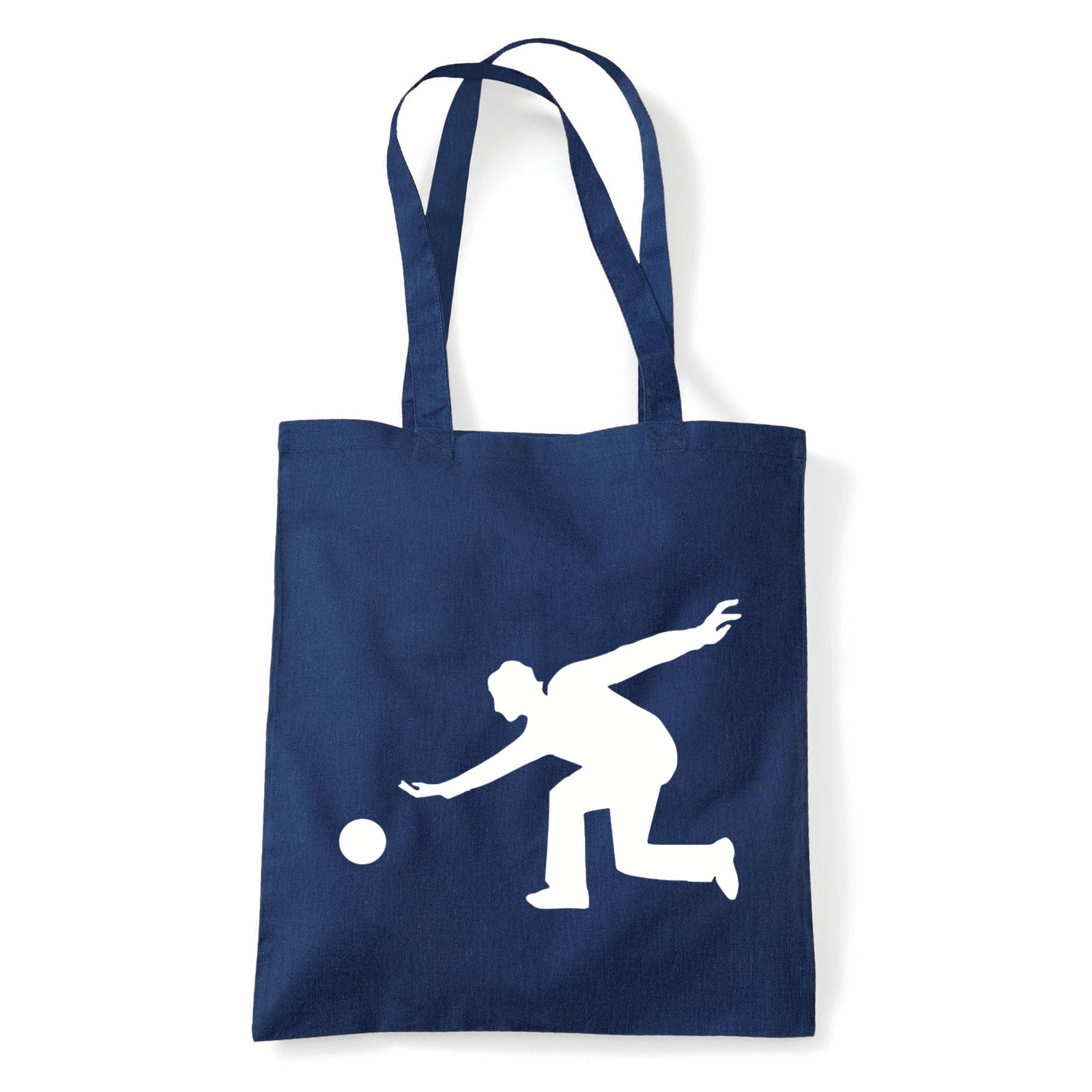 Bowling Sötétkék Shopper Vászontáska