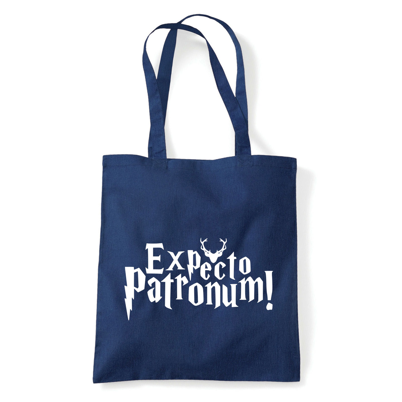 harry potter expecto patronum Sötétkék Shopper Vászontáska