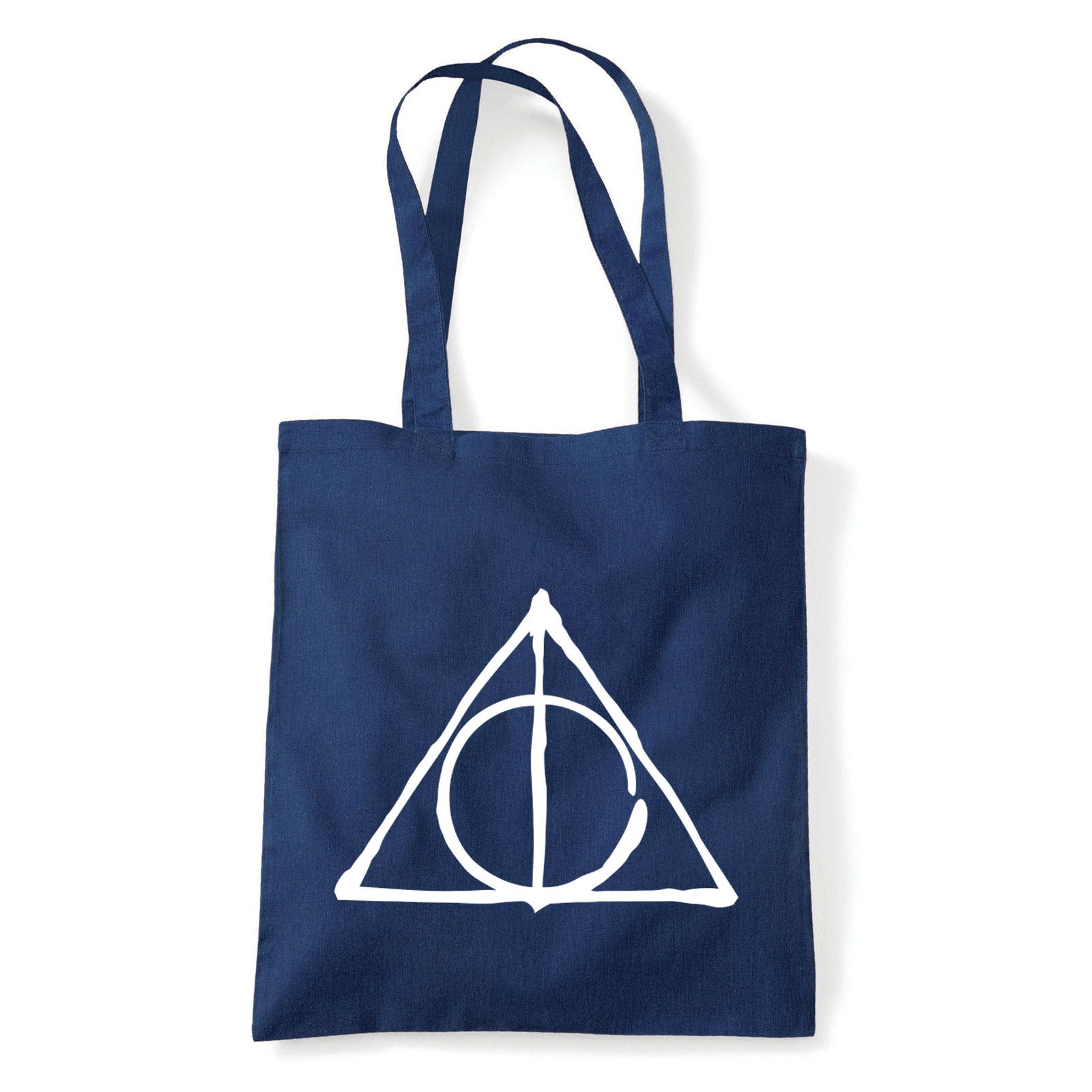 halál ereklyéi harry potter Sötétkék Shopper Vászontáska