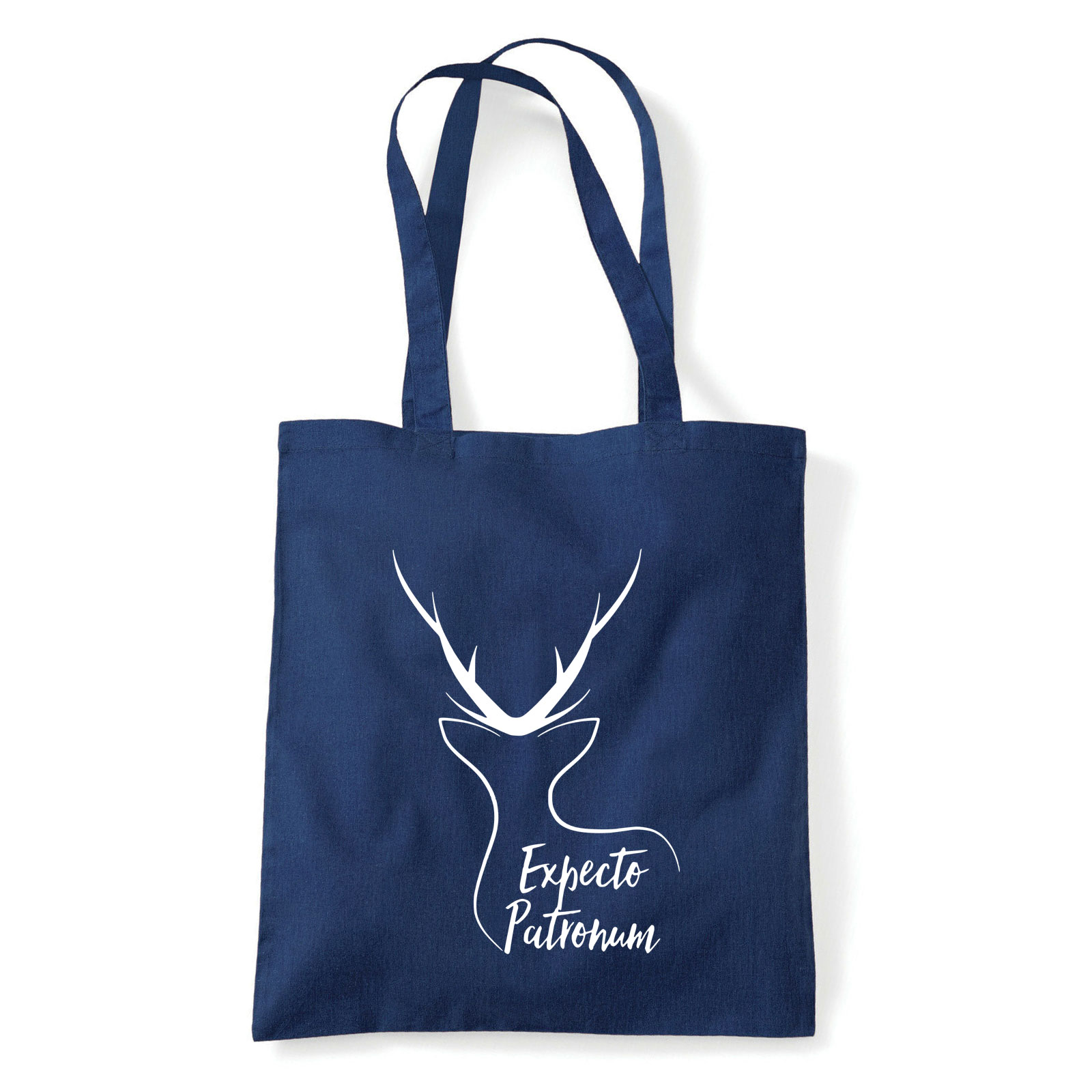 harry potter expecto patronum Sötétkék Shopper Vászontáska